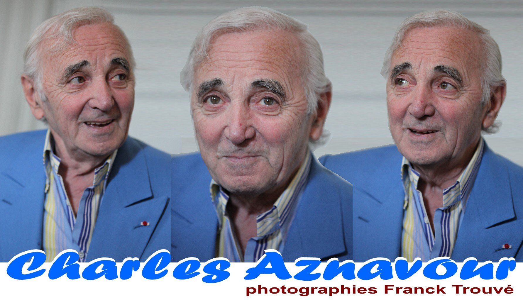 charles aznavour photographe franck trouvé