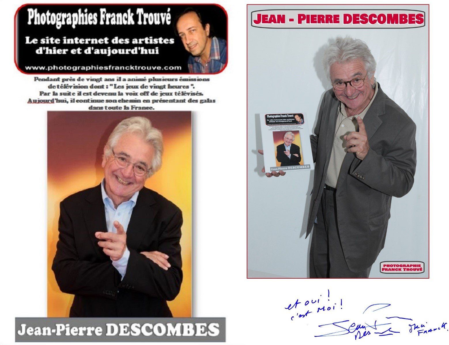 livre de jean pierre descombes du photographe franck trouvé