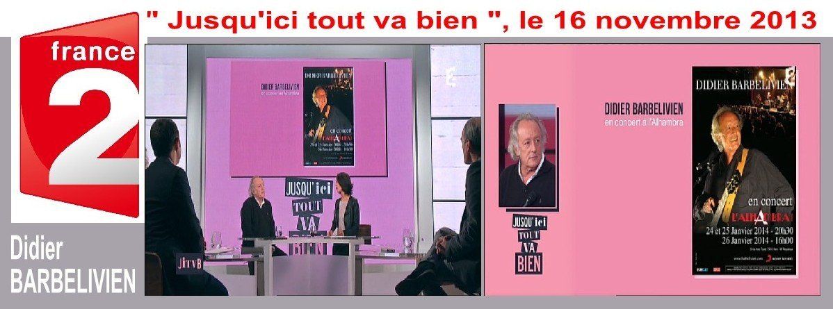 television france 2 affiche barbelivien photo franck trouvé