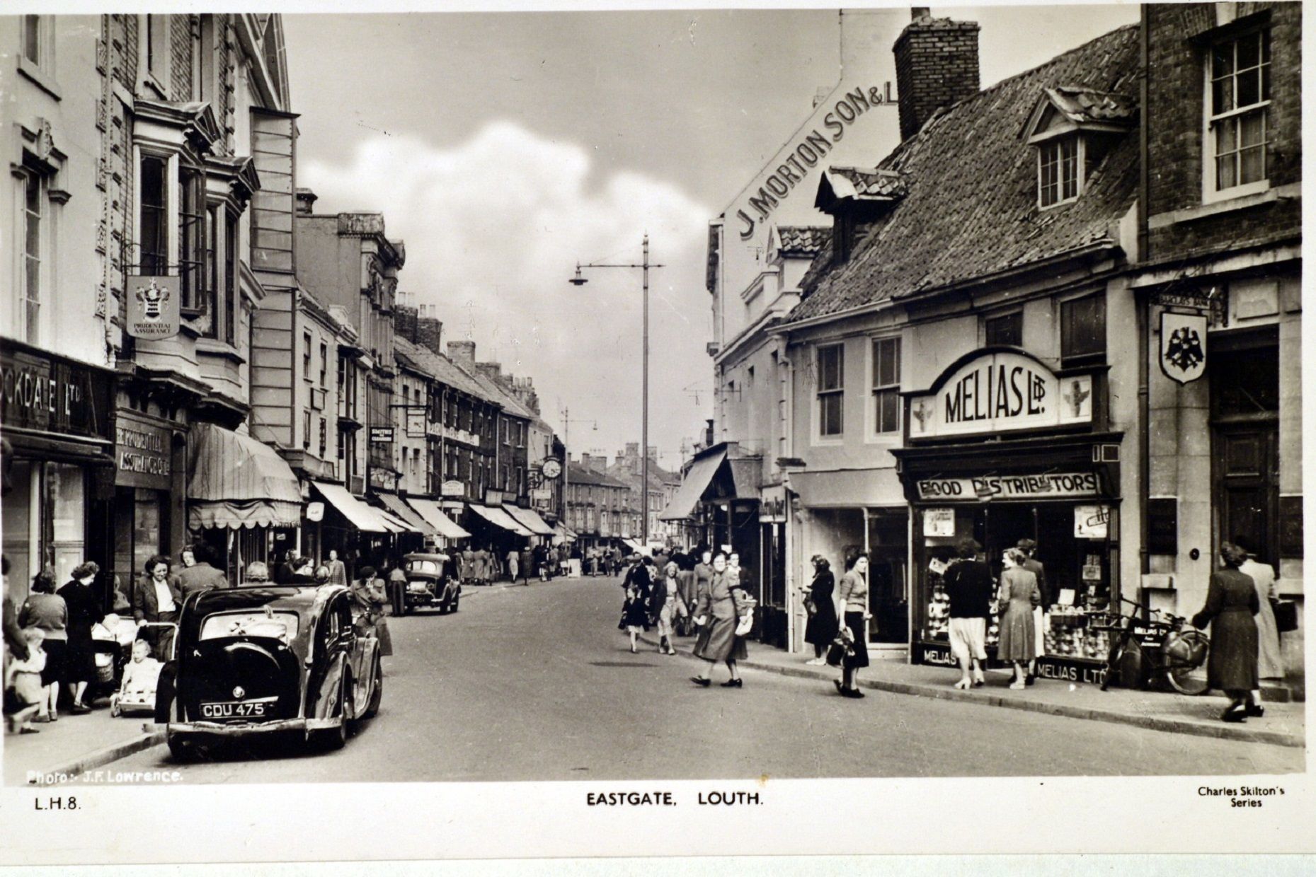 A historic view of Eastgate, Louth