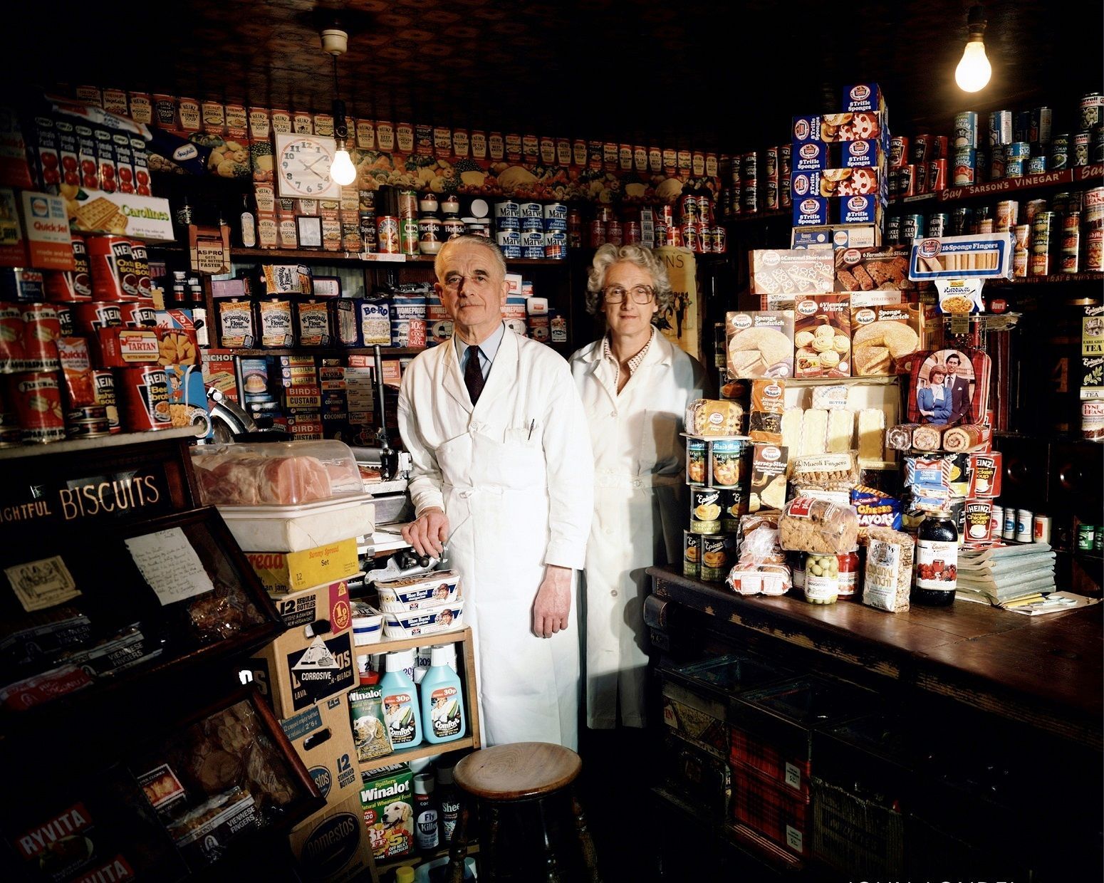 A view of the interior of Platts Provision Stores