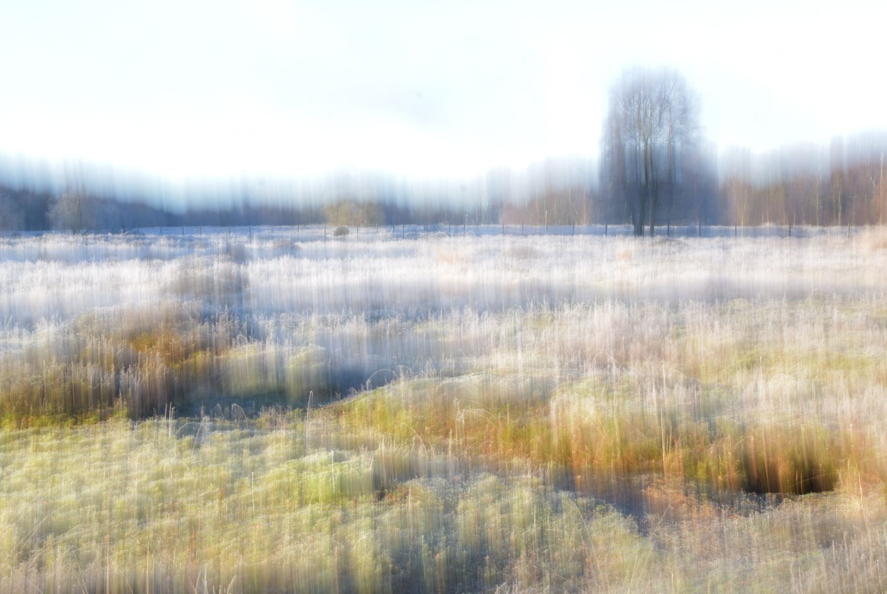 Impressions of Winter by Graham Harrison an impressionist winter landscape view