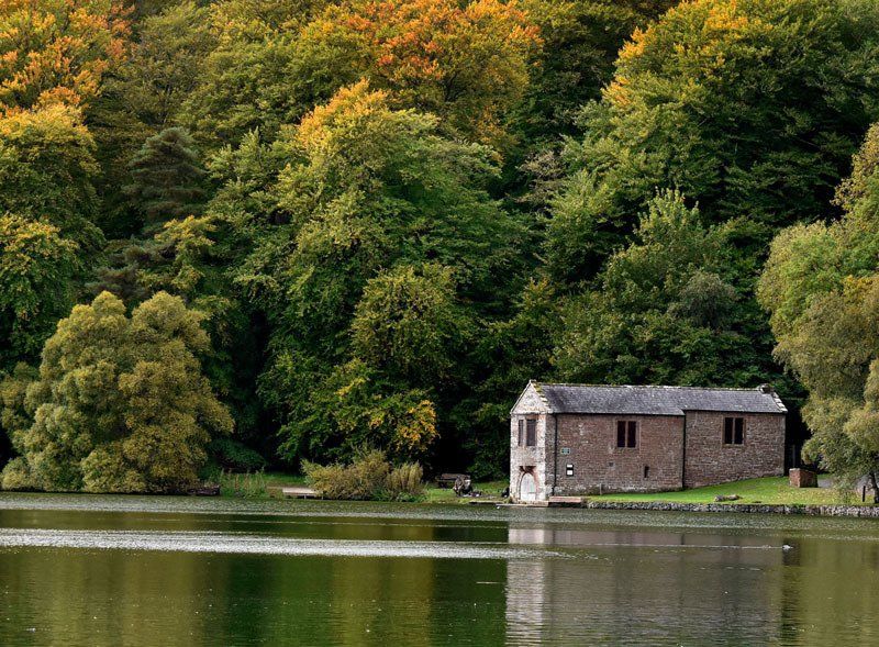 Photo by Graham Harrison an autumn lakeside scene