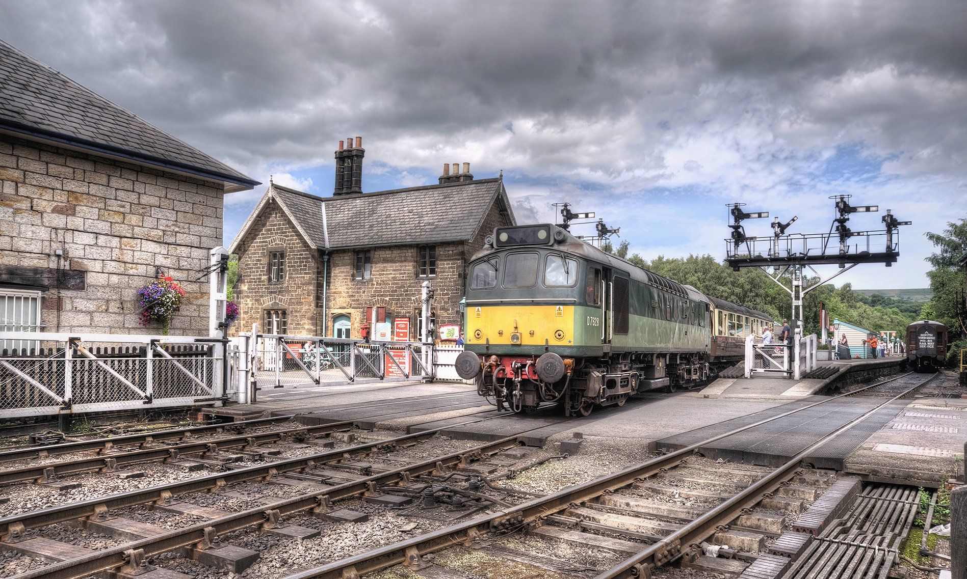 1st place in Trains etc. by Dave Turner Diesel locomotive at Grosmont