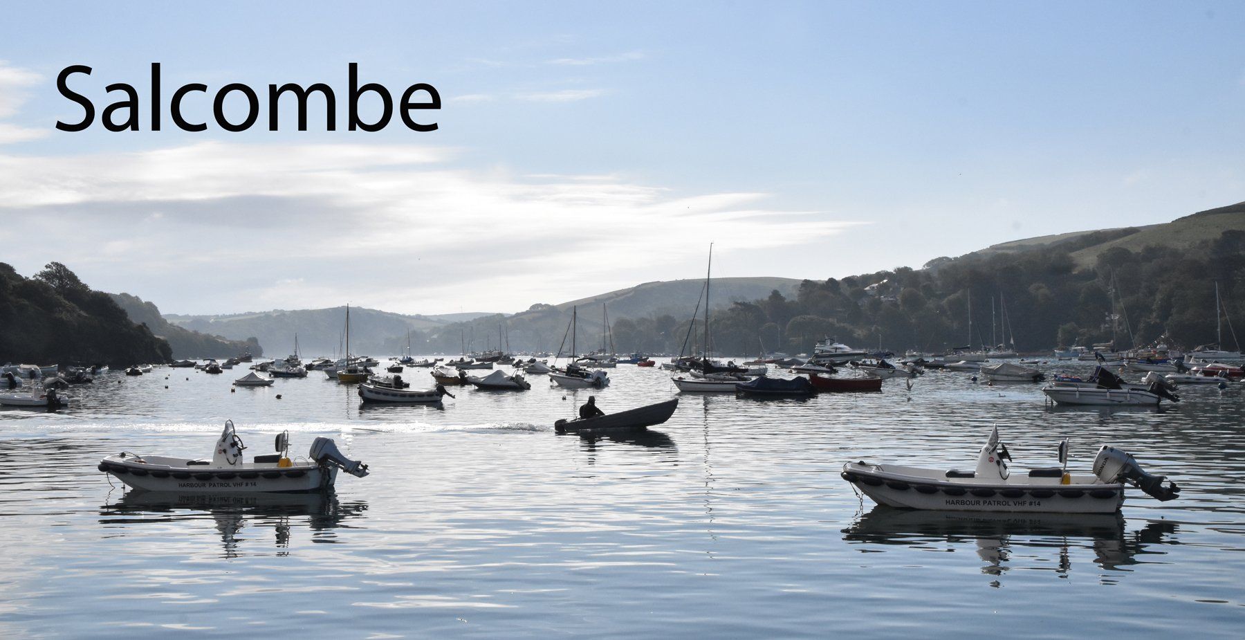 Salcombe by Graham Harrison a view of salcombe harbour