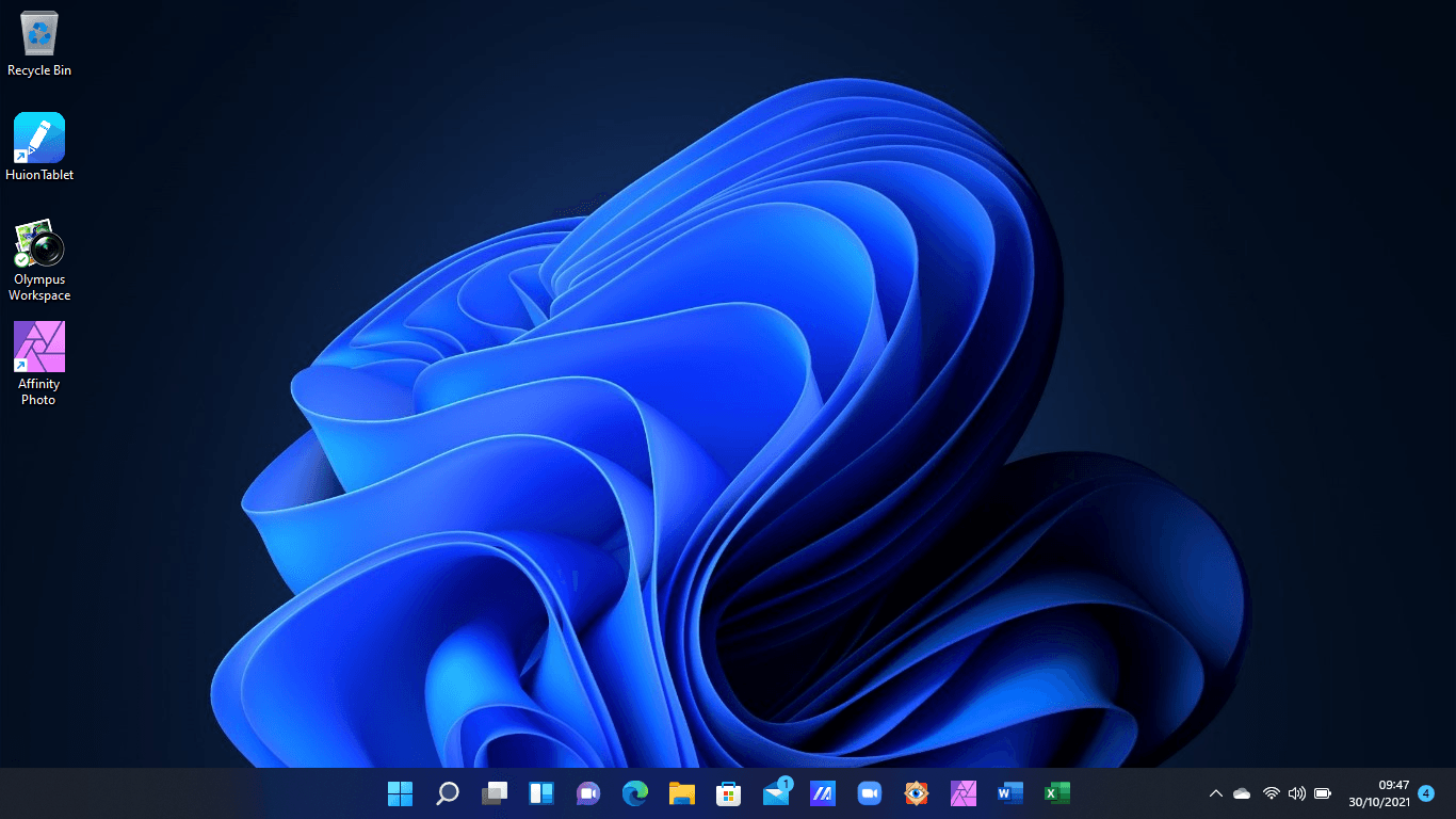 Photo by Derek Smith the windows 11 desktop