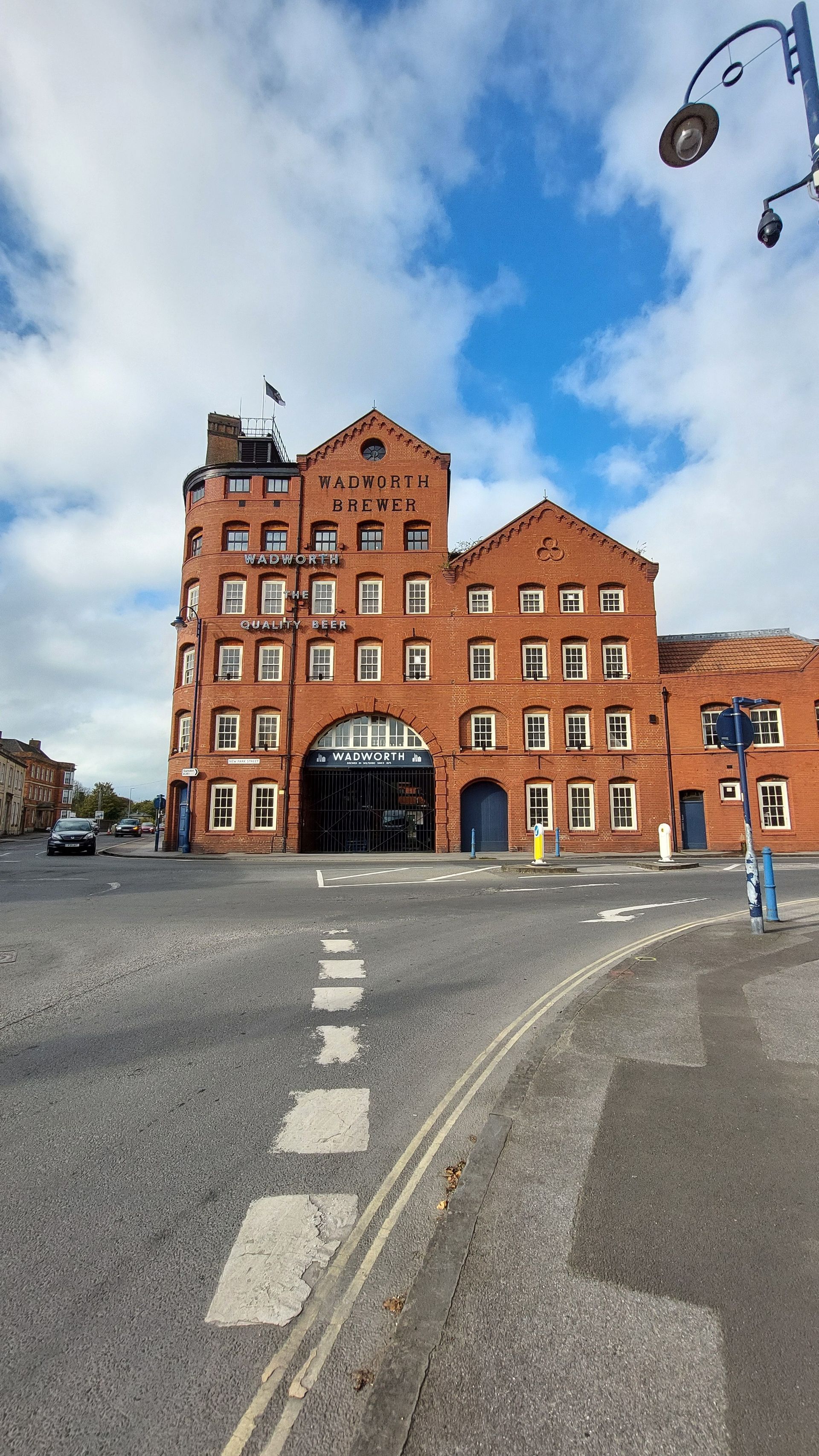 Wadworth Brewery Building in Devizes