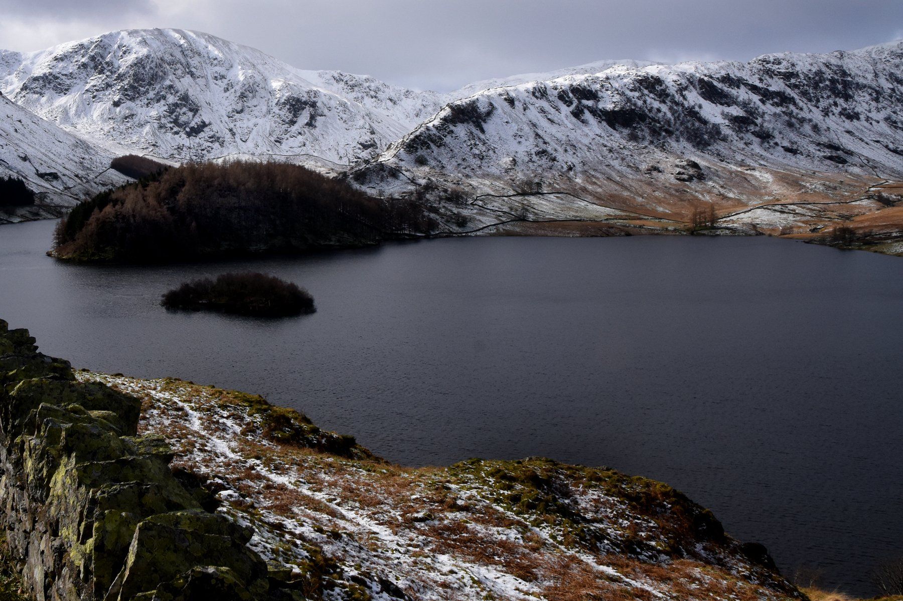 The Lakes by Graham Harrison the lake district in winter