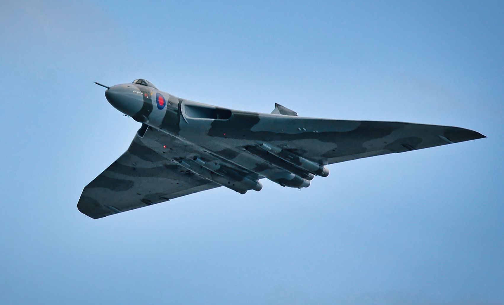 An AVRO Vulcan in flight