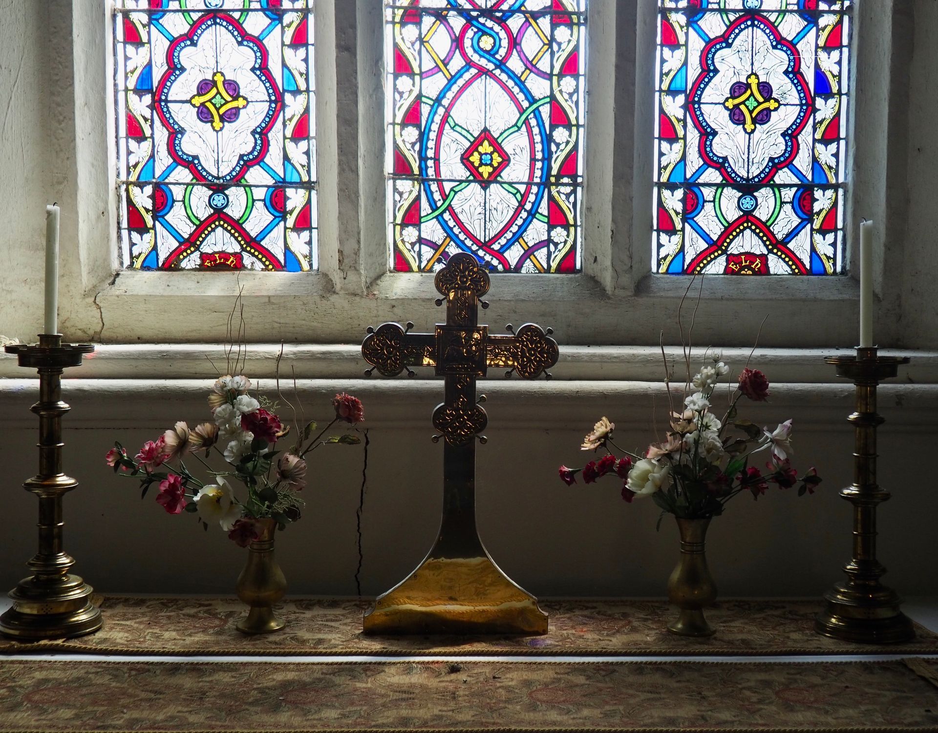 an altar of a church in Lincolnshire