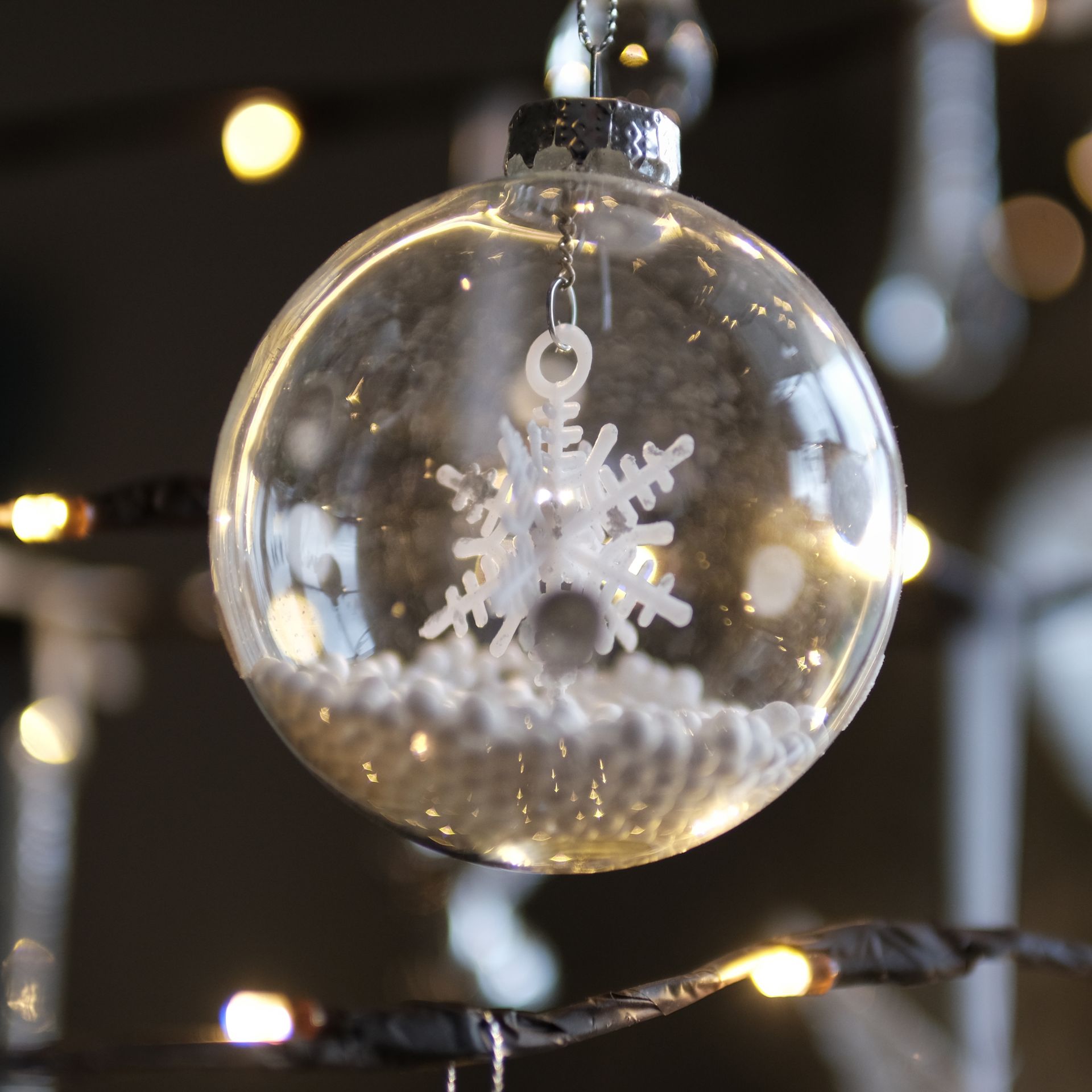 Photo by Derek Smith a Christmas tree bauble