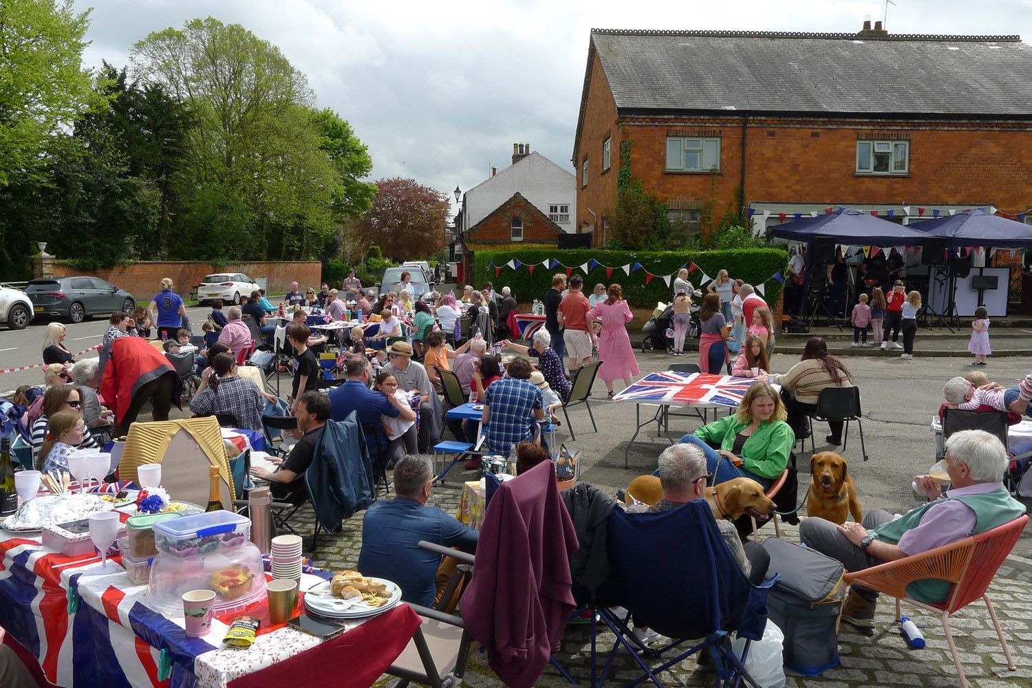 Photo by Graham Harrison a coronation street party