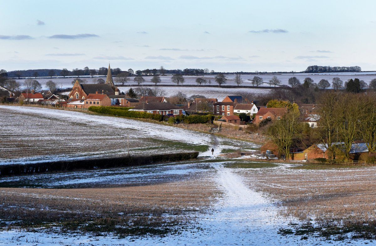 Photo by Graham Harrison view of binbrook lincolnshire