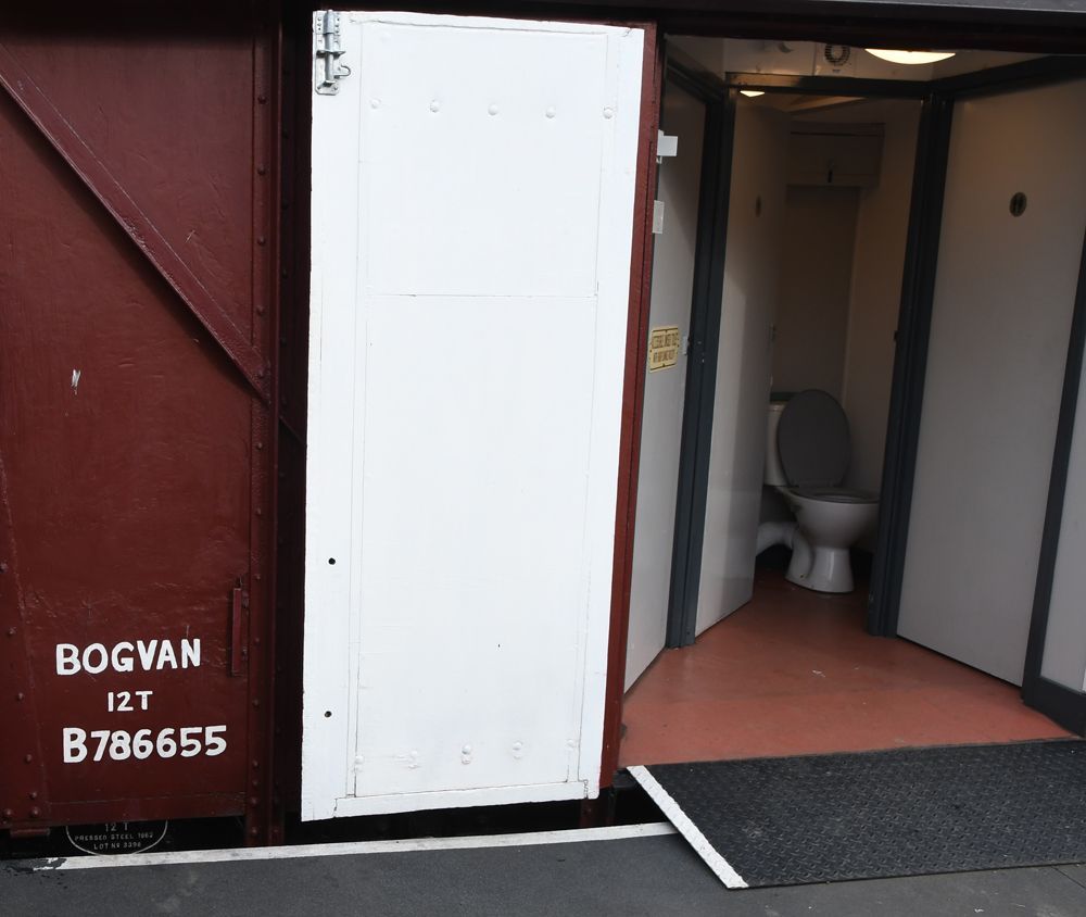 Bogvan by Graham Harrison a railway wagon