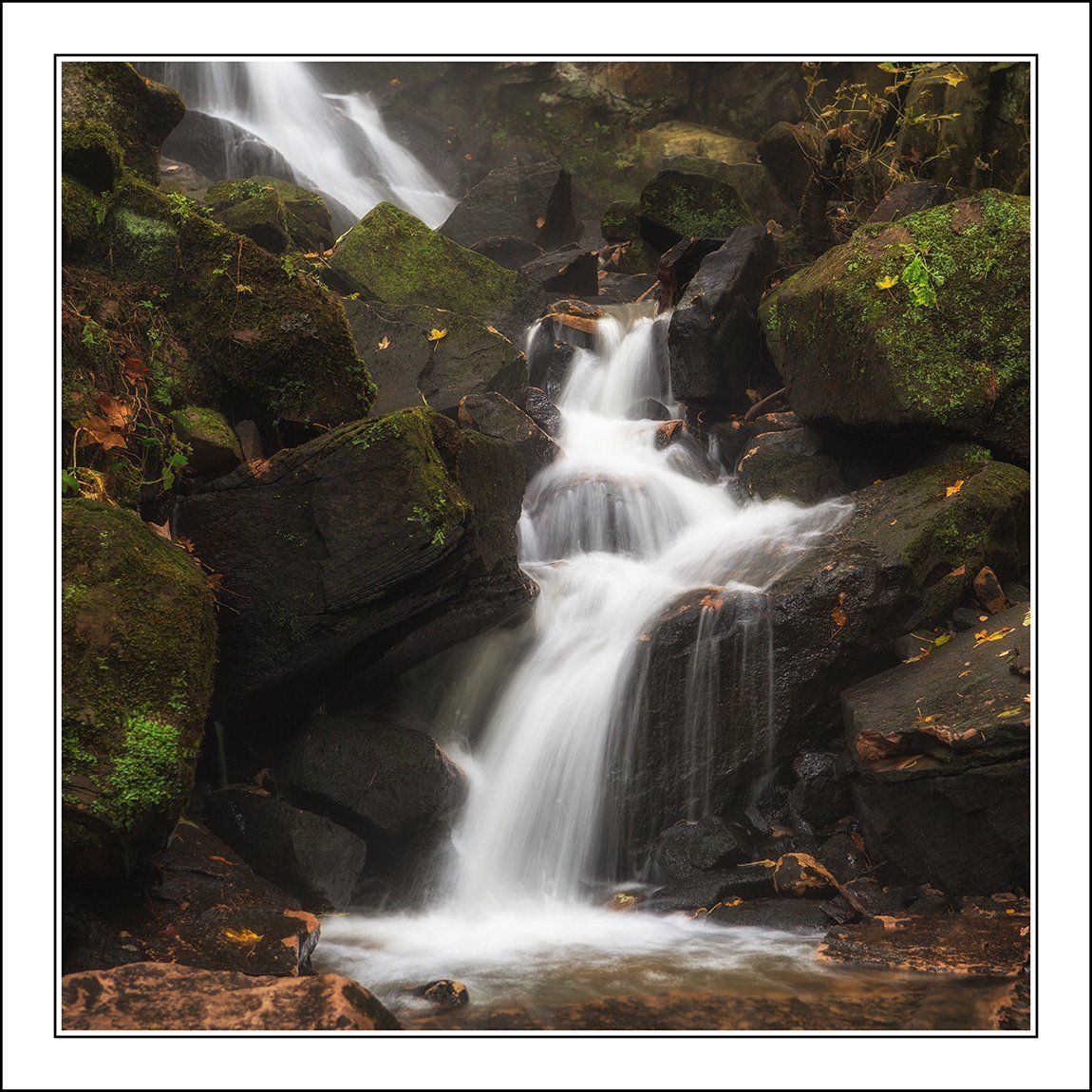 a view of a waterfall
