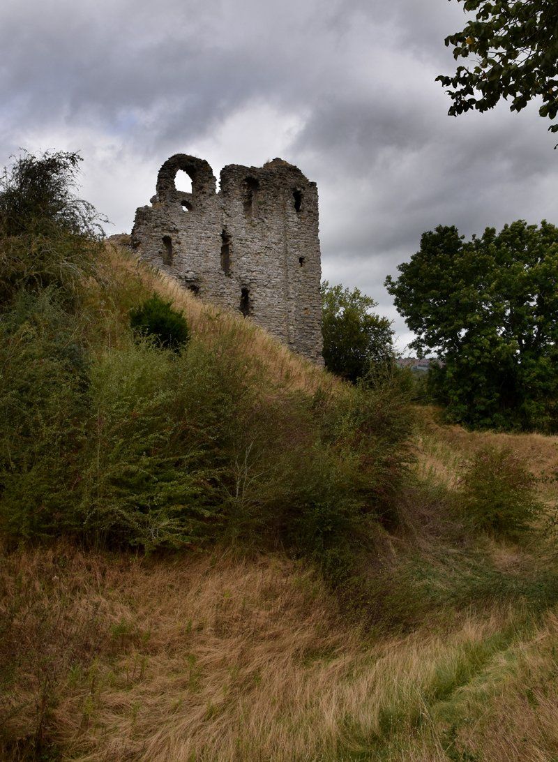 clun castle in shropshire