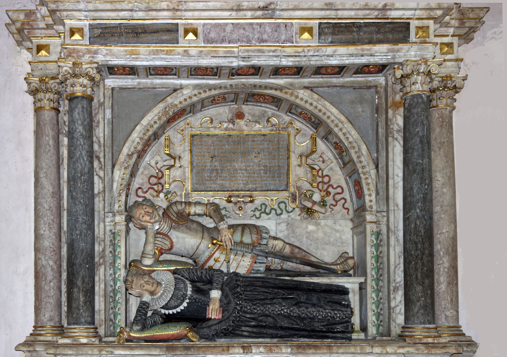 an interior of Snarford church in Lincolnshire