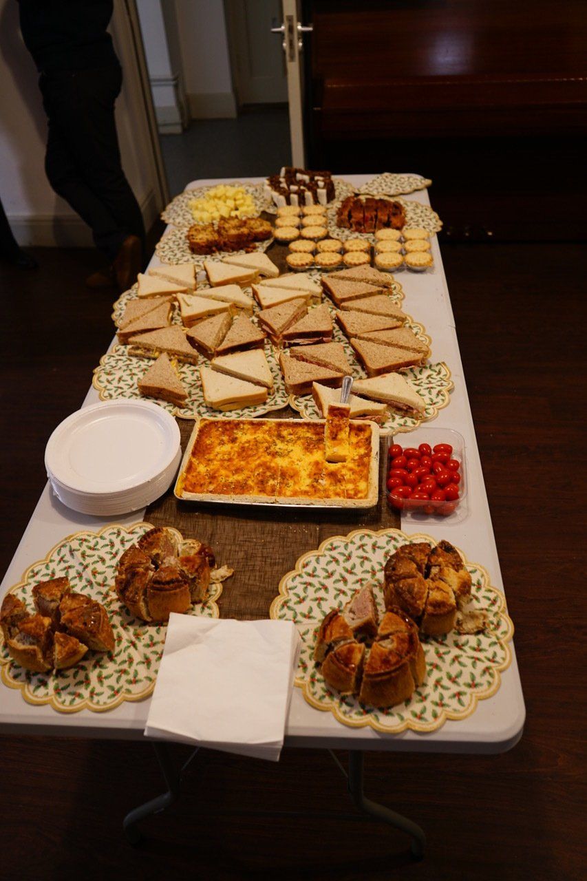 christmas buffet