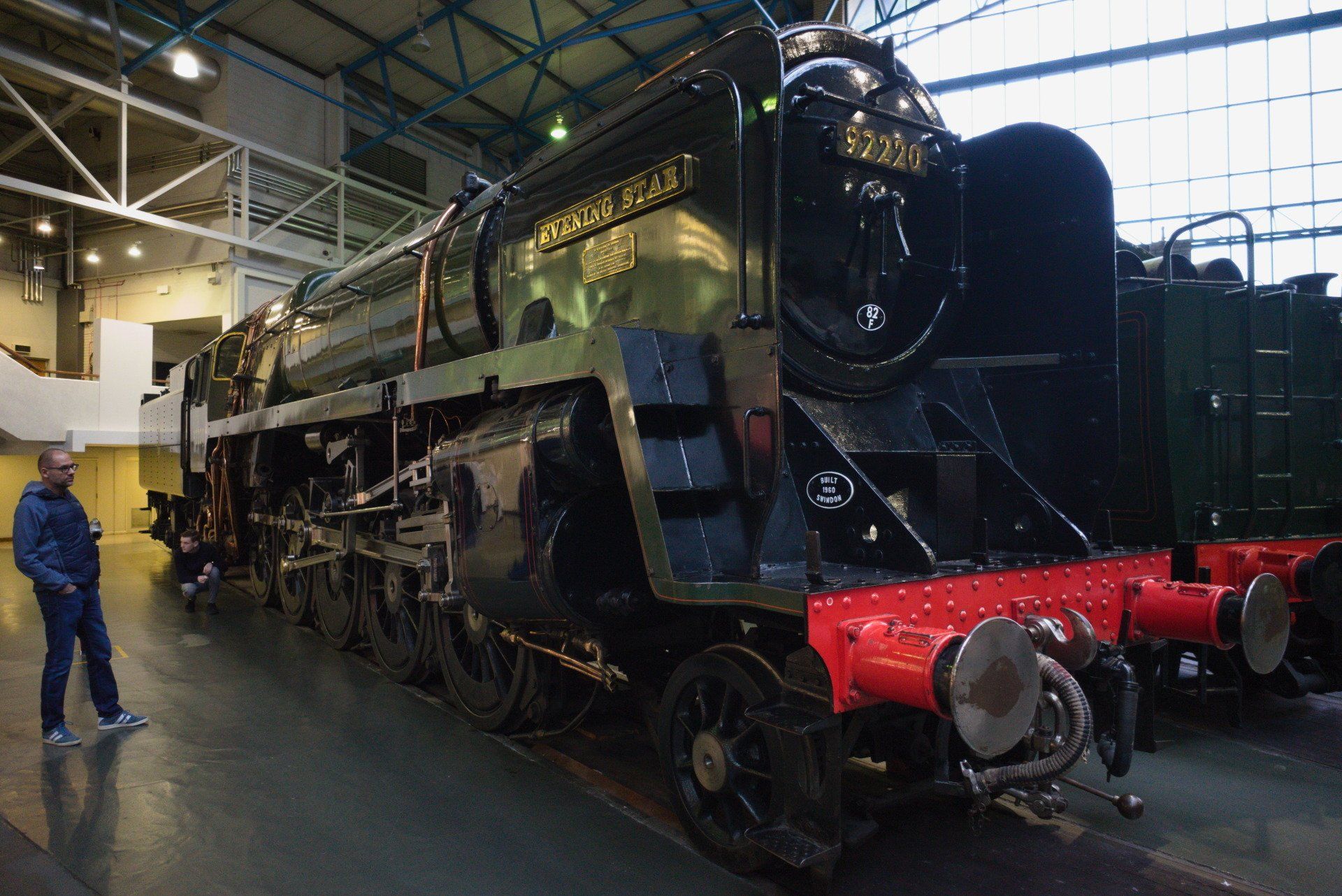 steam locomotive evening star