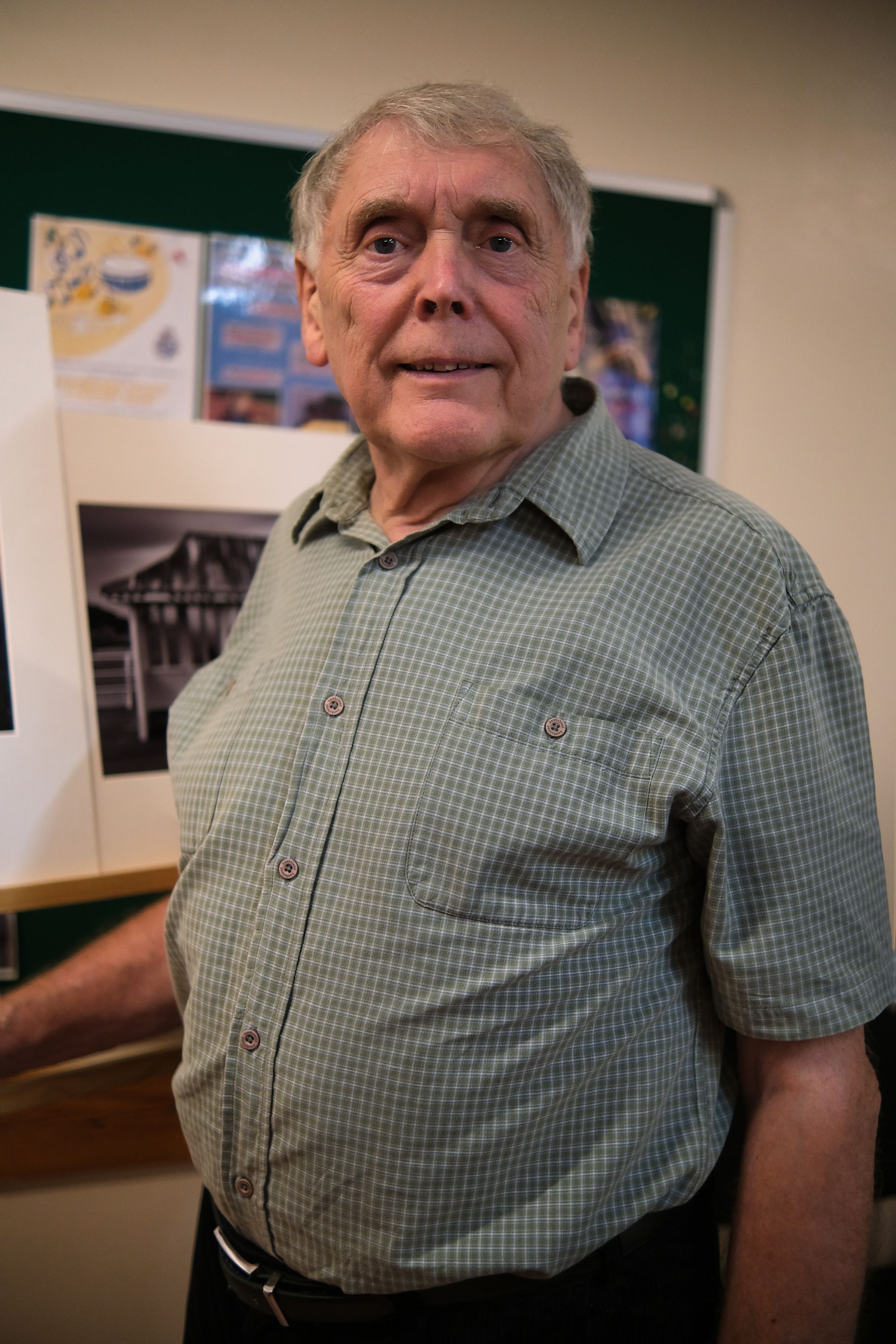 Competition judge Ray Bramhall