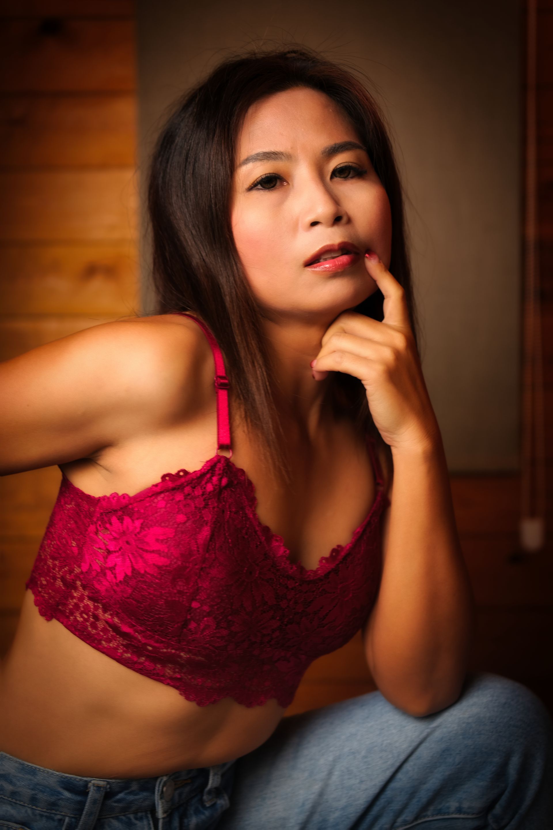 A portrait of a female model called Sugar