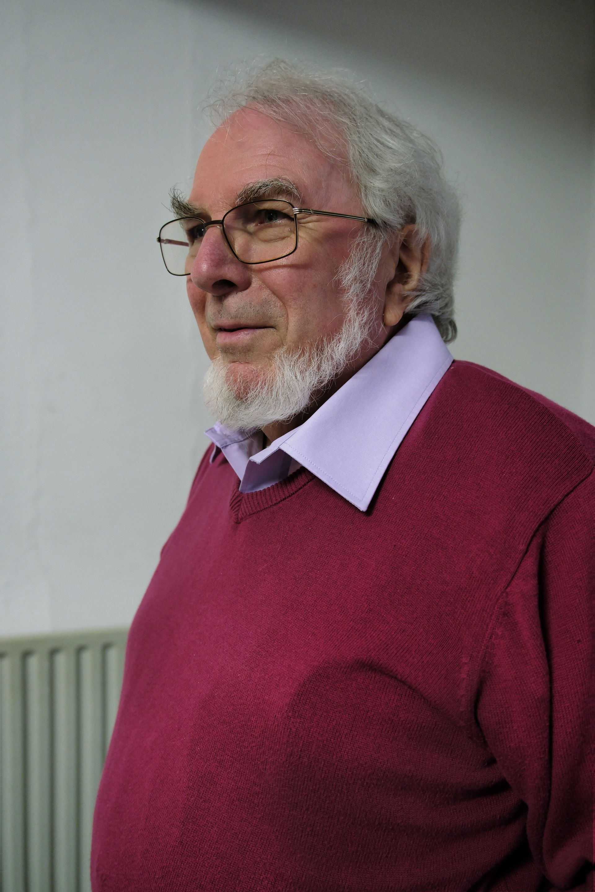 a portrait of Brian Gromett, the speaker for the evening