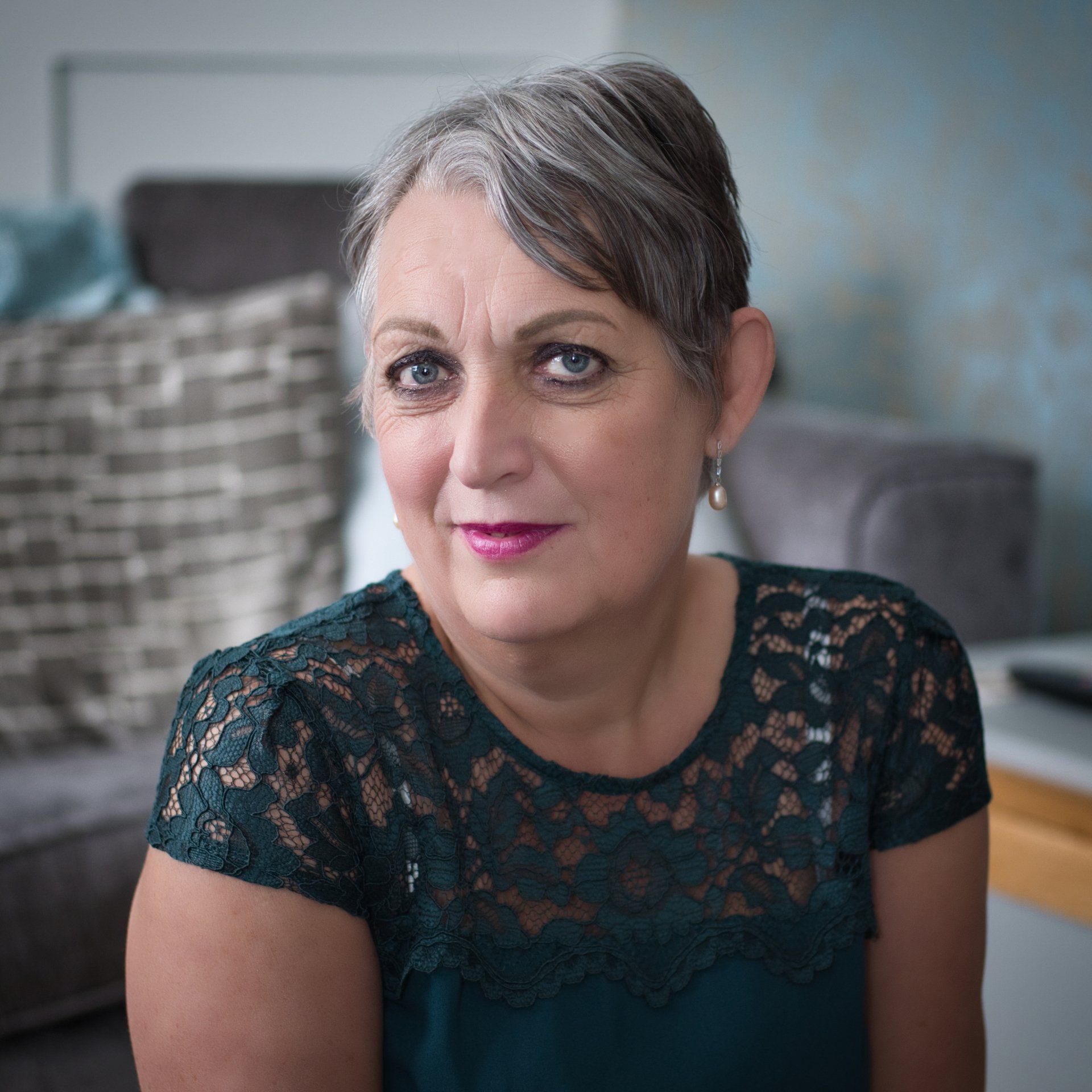 a portrait of an older woman