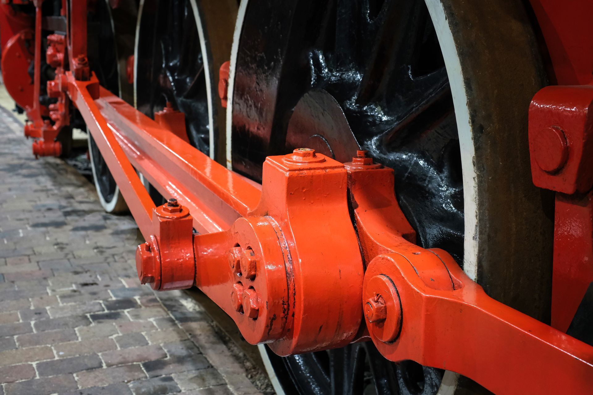 steam locomotive coupling rods