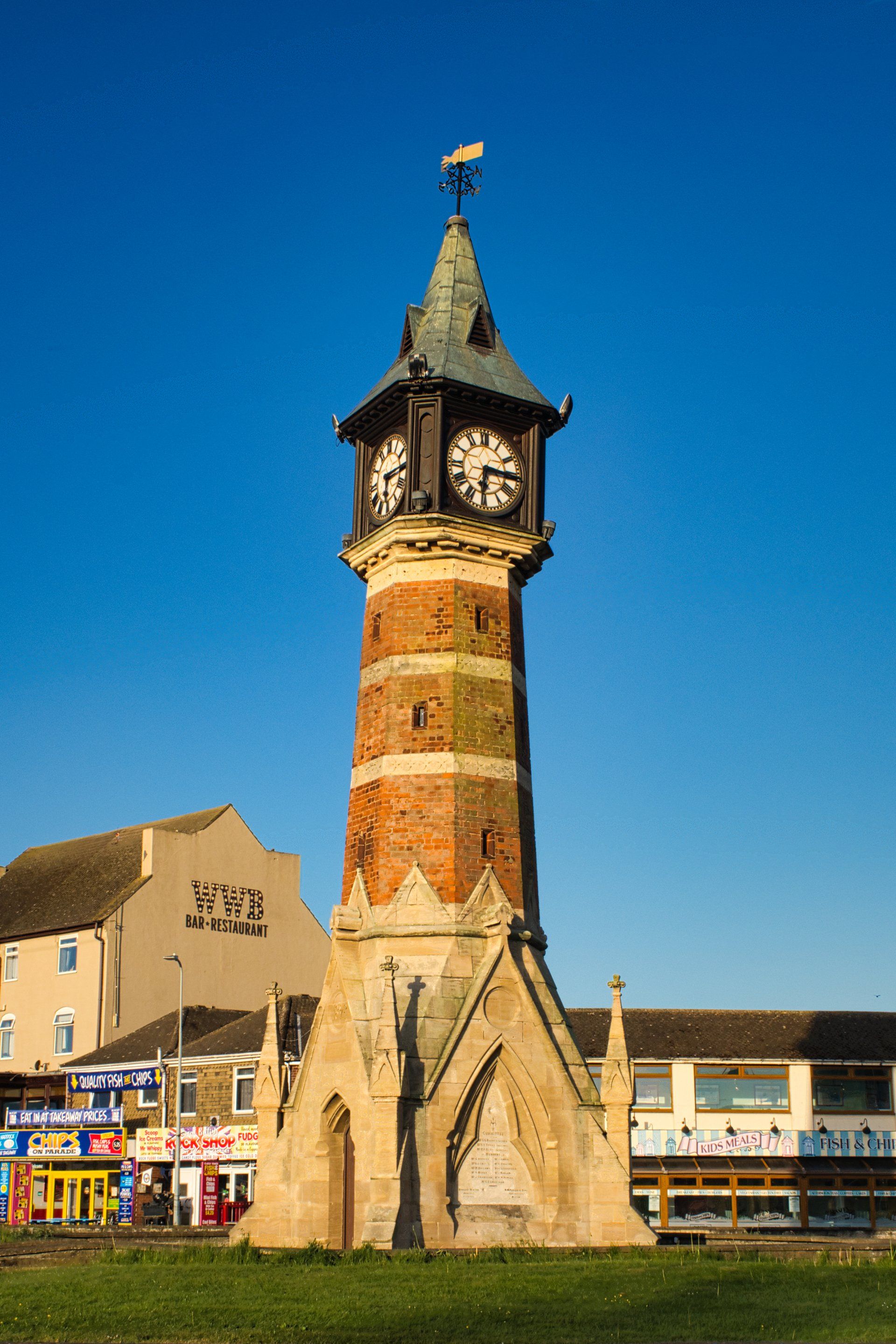 Photo by Derek Smith the clock tower at skegness
