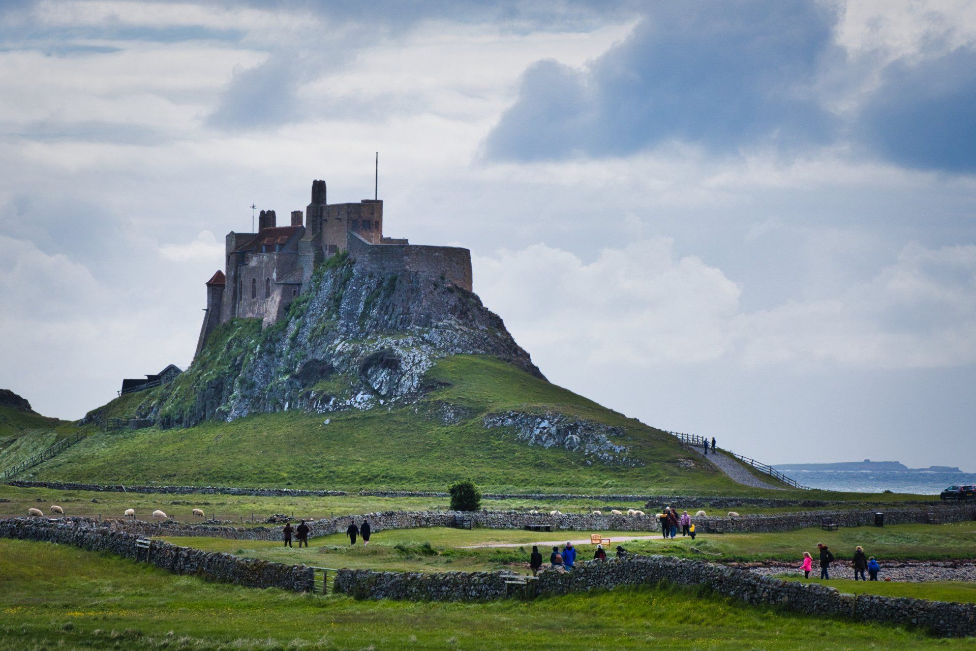 Lindisfarne Castle by Derek Smith lindisfarne castle on holy island