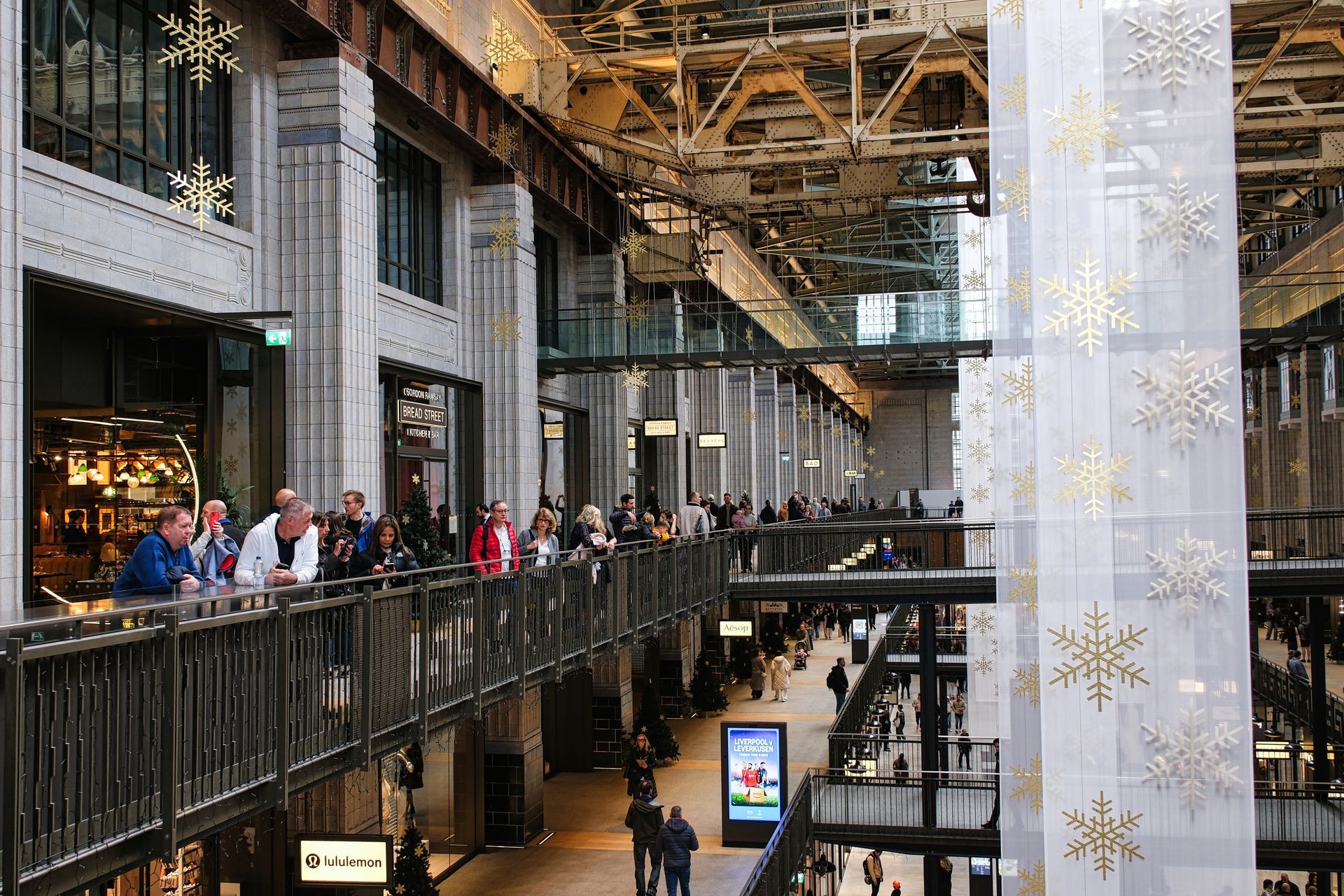 Battersea Power Station Interior view