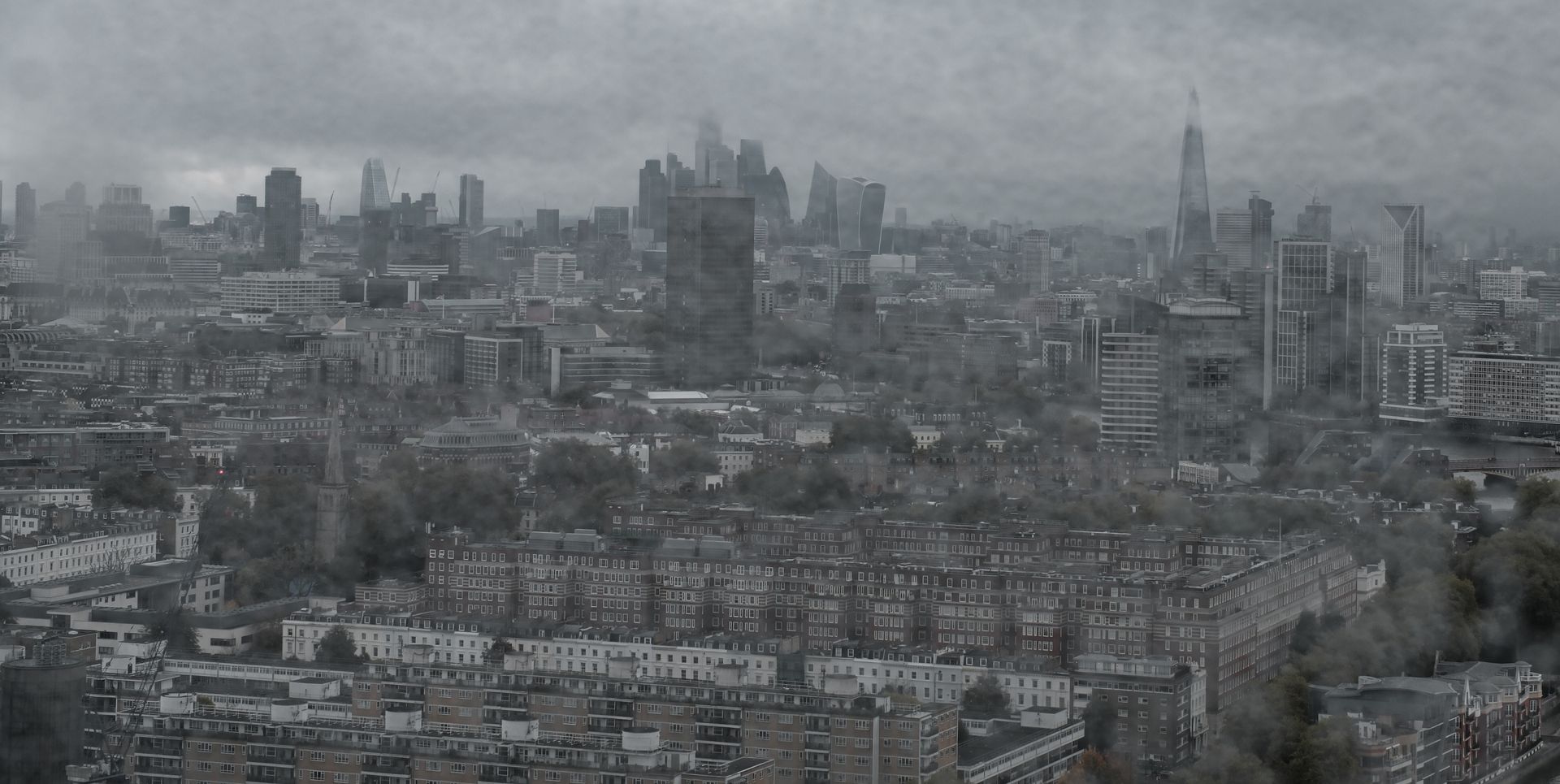 A view of the London skyline