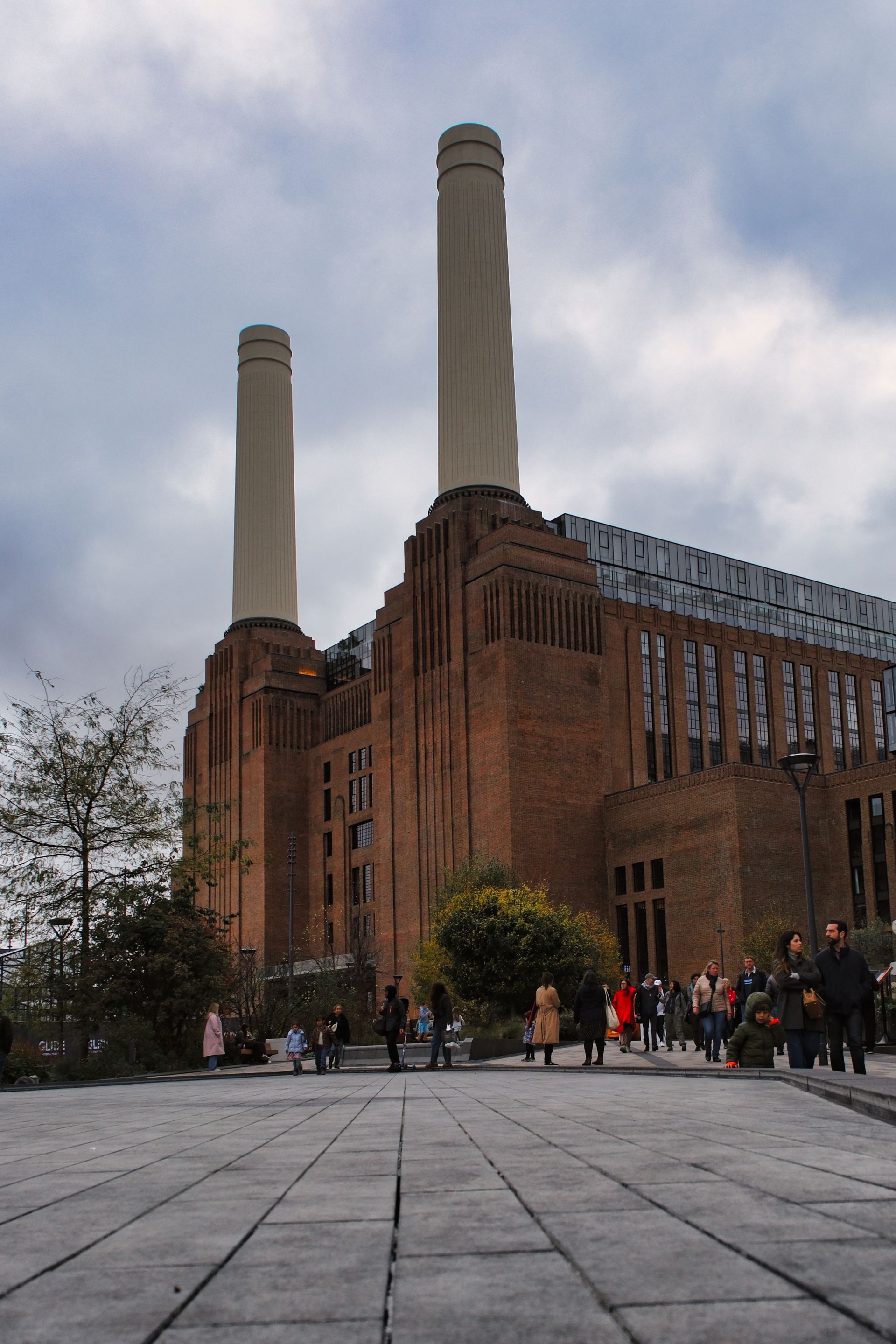 A view of Battersea Power Station