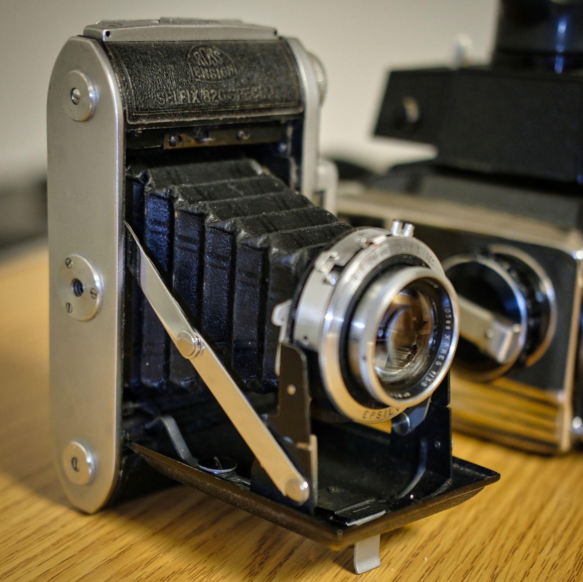 Chris Birchmore's medium format film camera