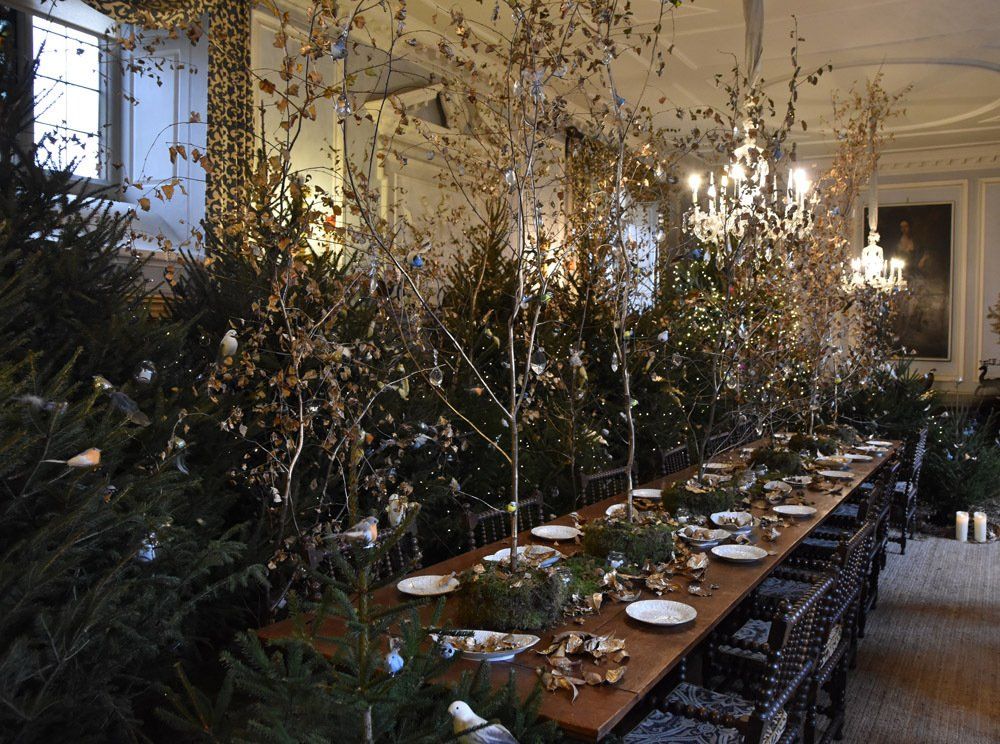 Photo by Graham Harrison a christmas table