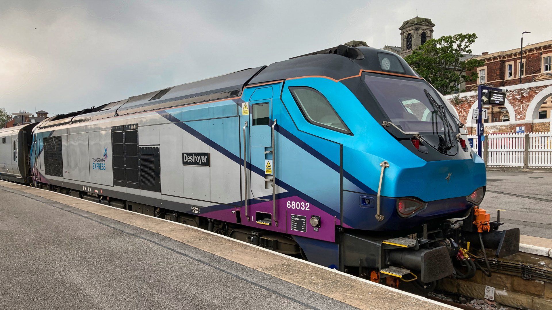 Destroyer by Derek Smith a trans pennine nova 3 railway locomotive