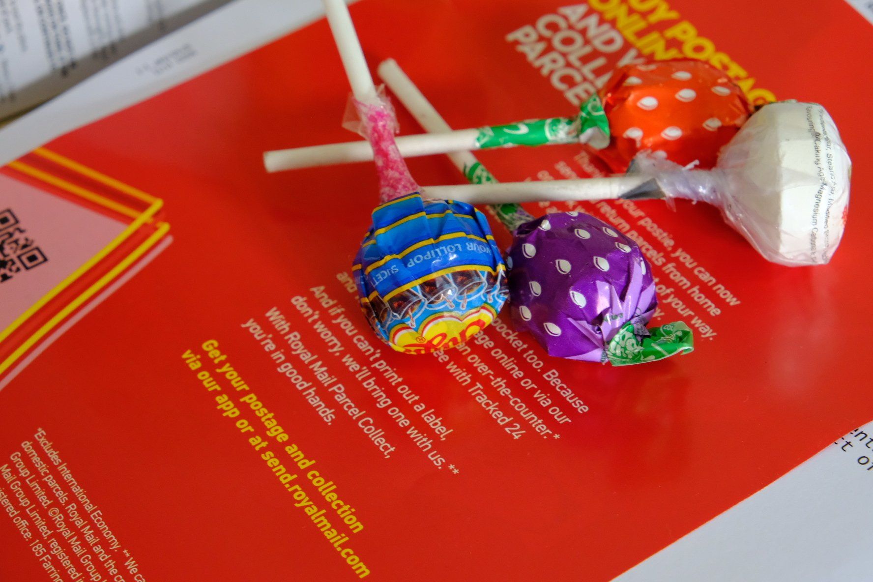 a selection of sweets