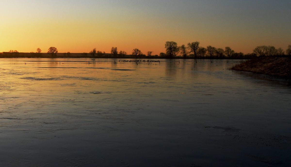 Sunrise at Brandy Wharf