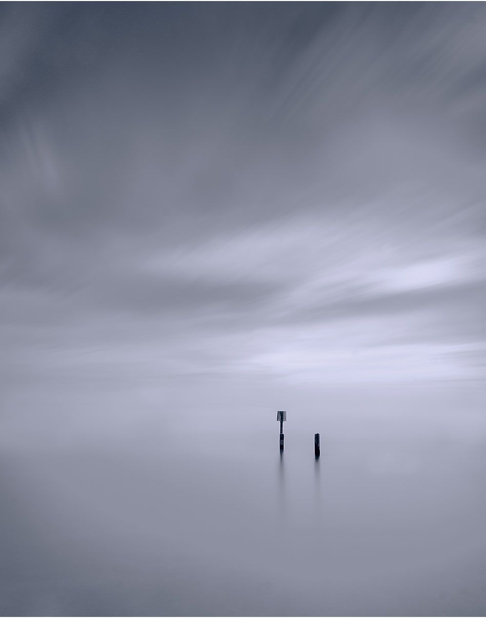 chapel st Leonards outfall at high tide