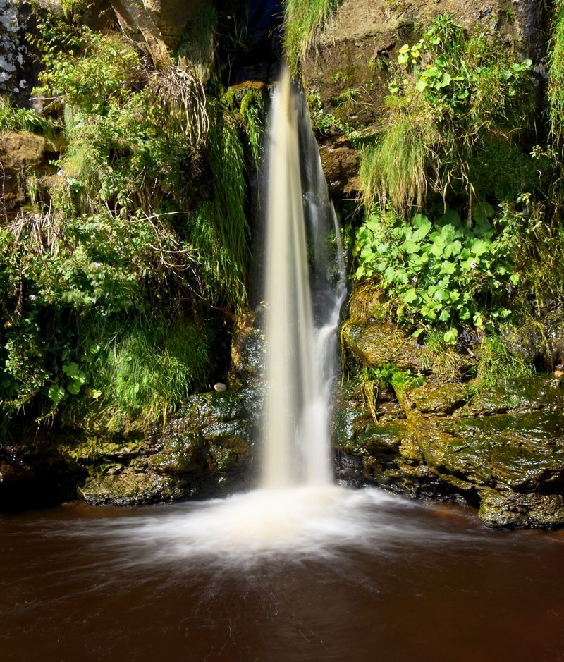 Hayburn Wyke waterfall