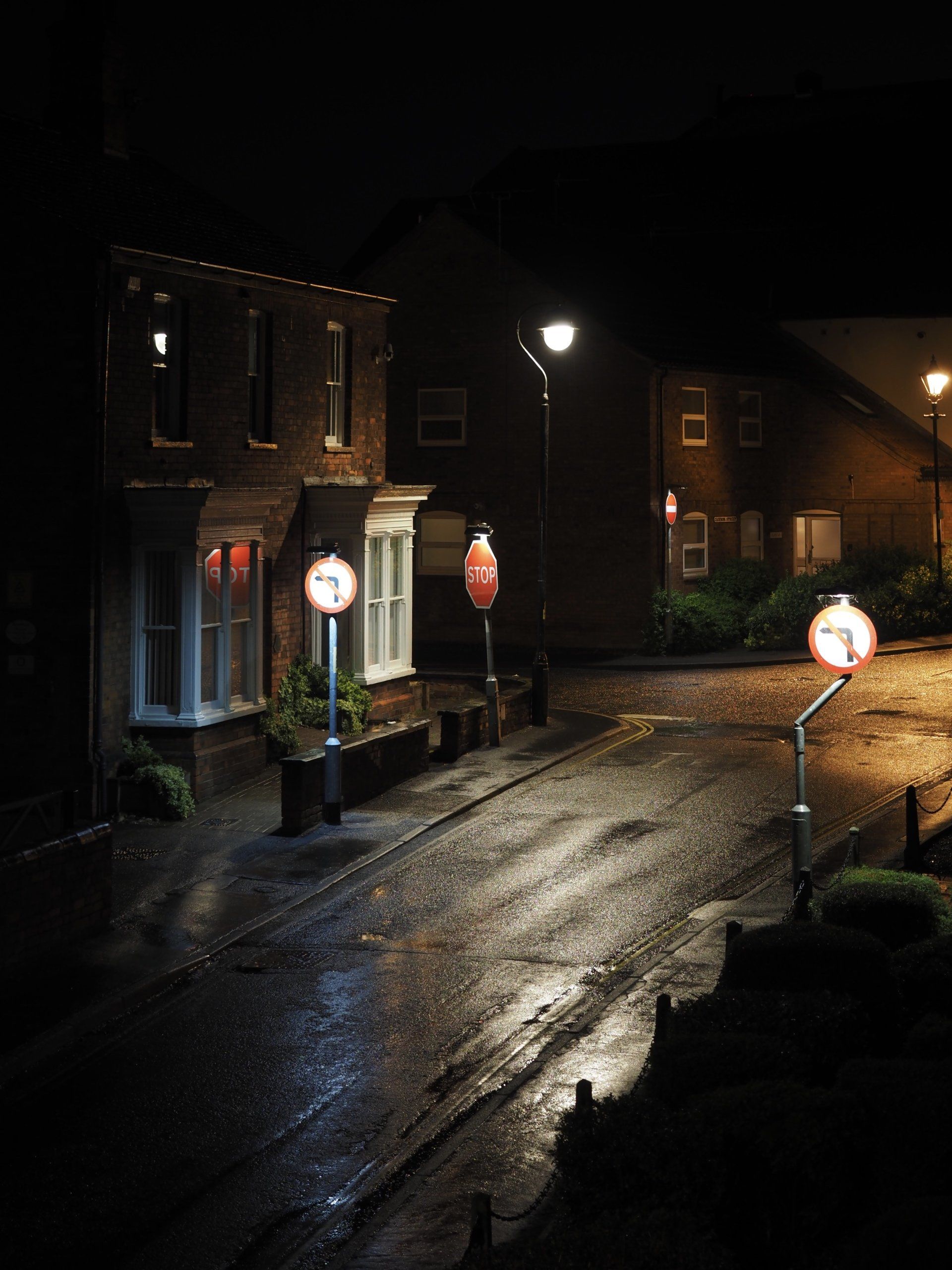 A rainy night in Louth - Derek Smith a rainy night in Louth