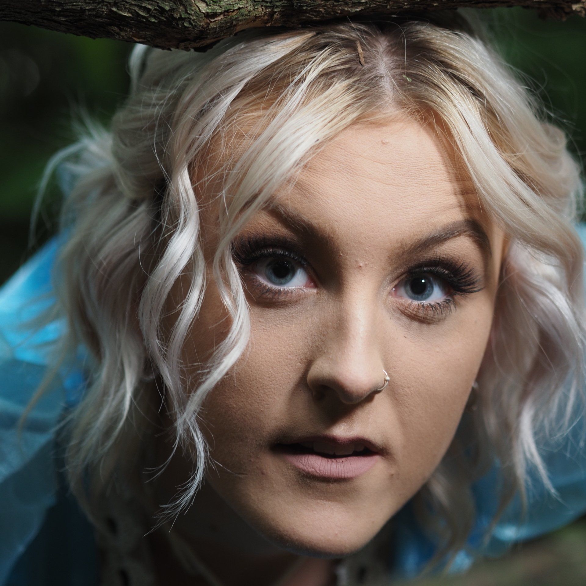 a portrait of a model