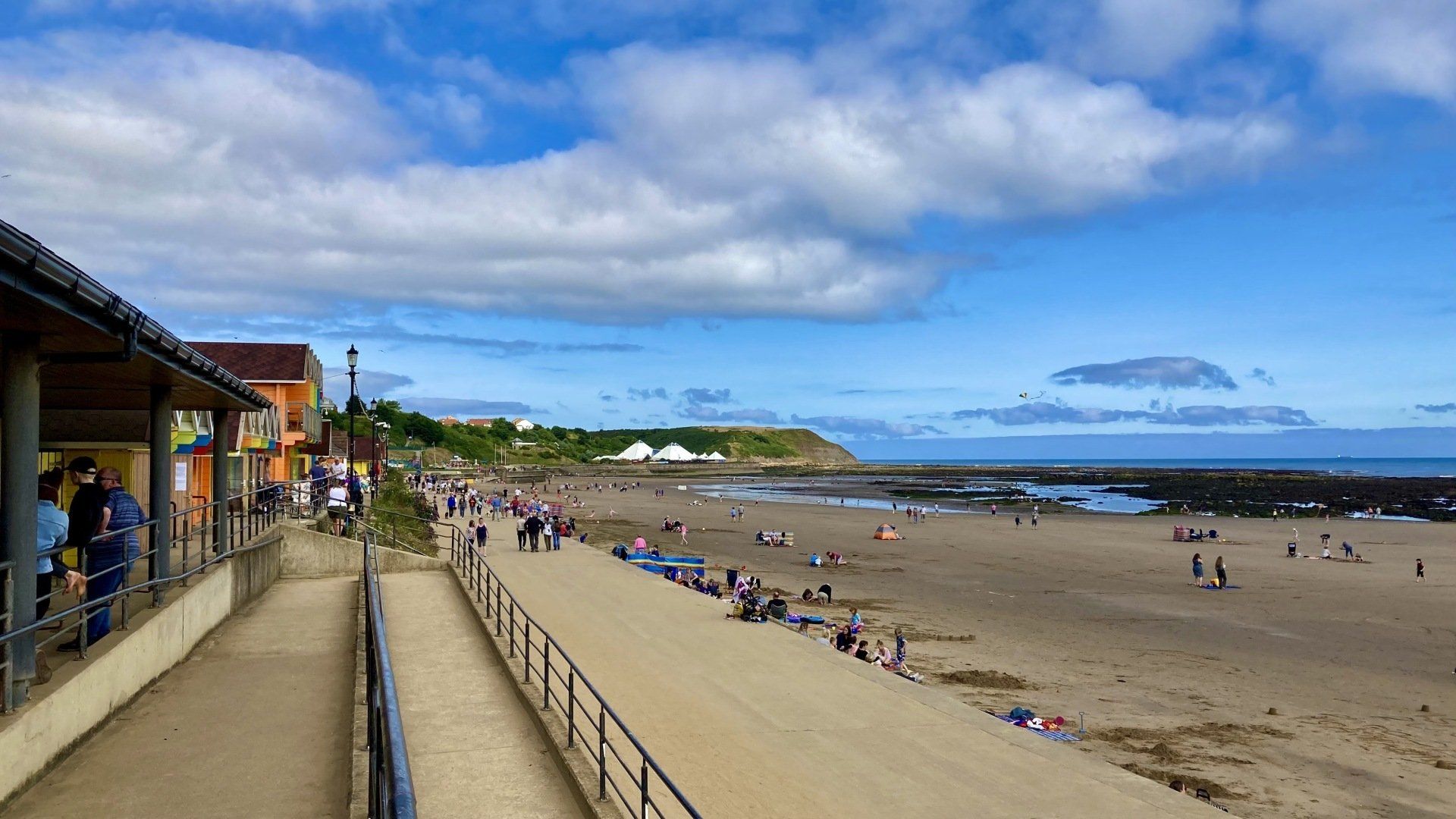 North Beach Scarborough by Derek Smith north beach at scarborough