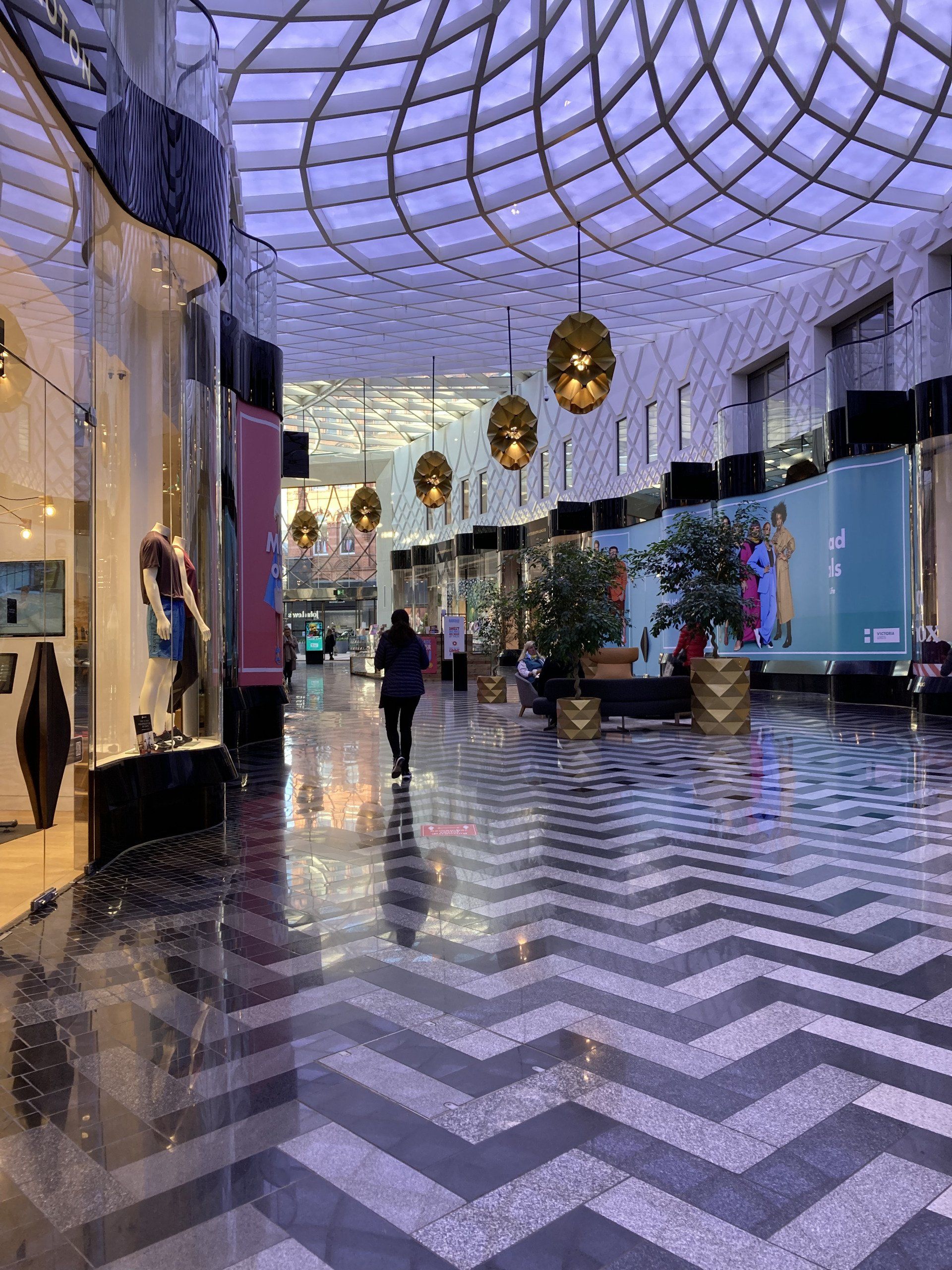 Victoria Quarter, Leeds, by Derek Smith the victoria shopping quarter in leeds