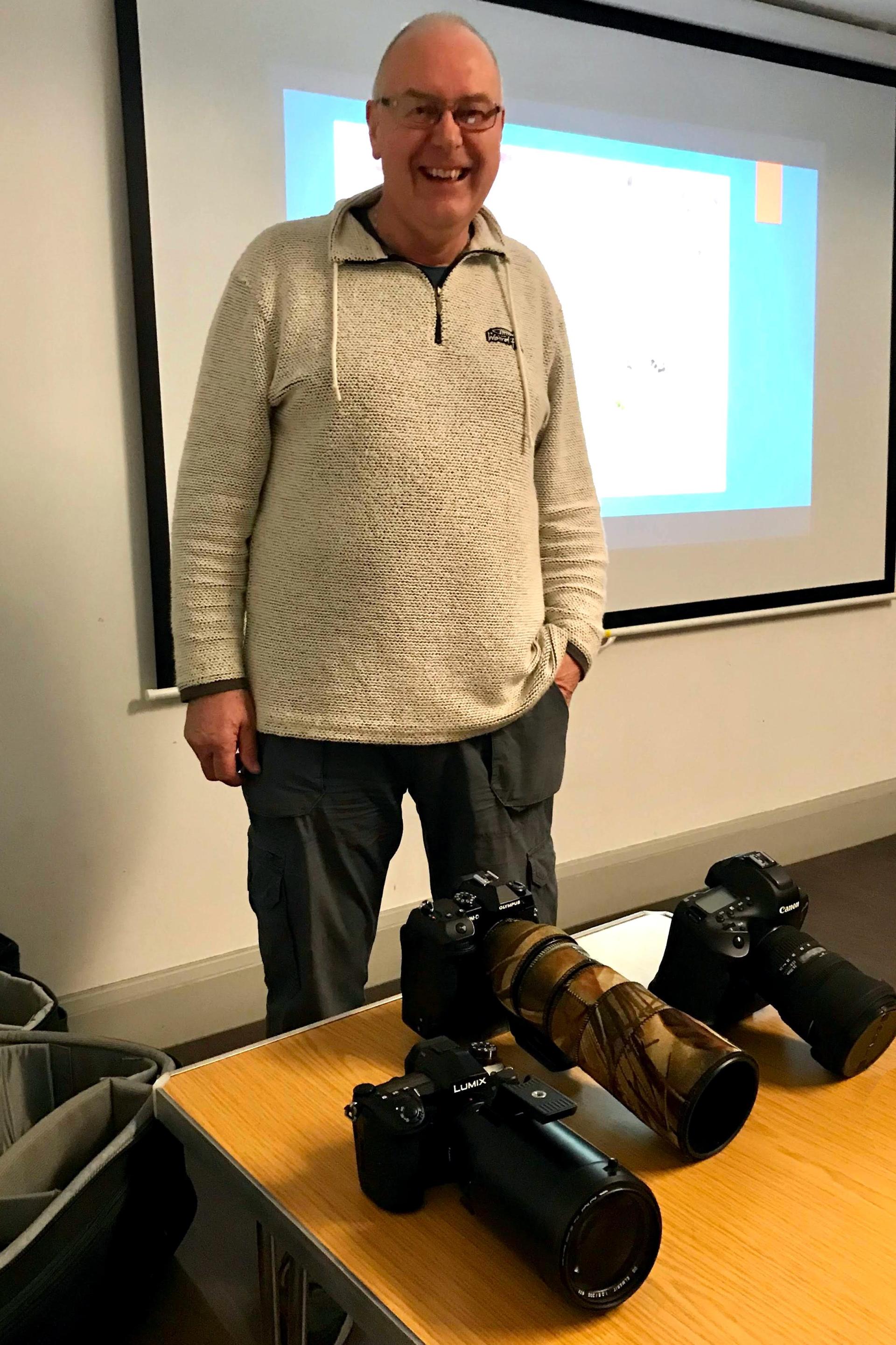 Grahame Dunkin our speaker grahame dunkin