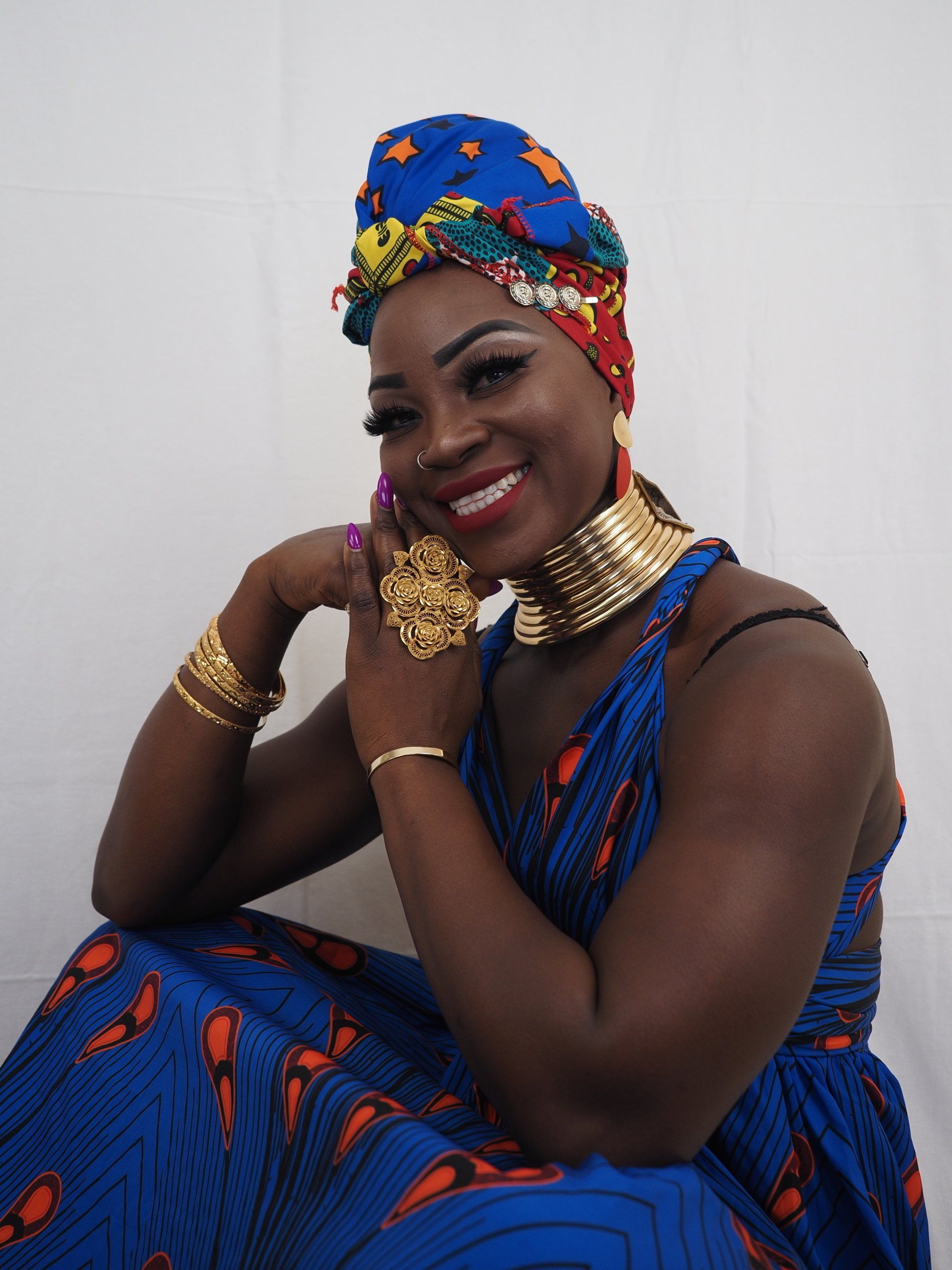 Photo of Binta by Derek Smith a posed female model