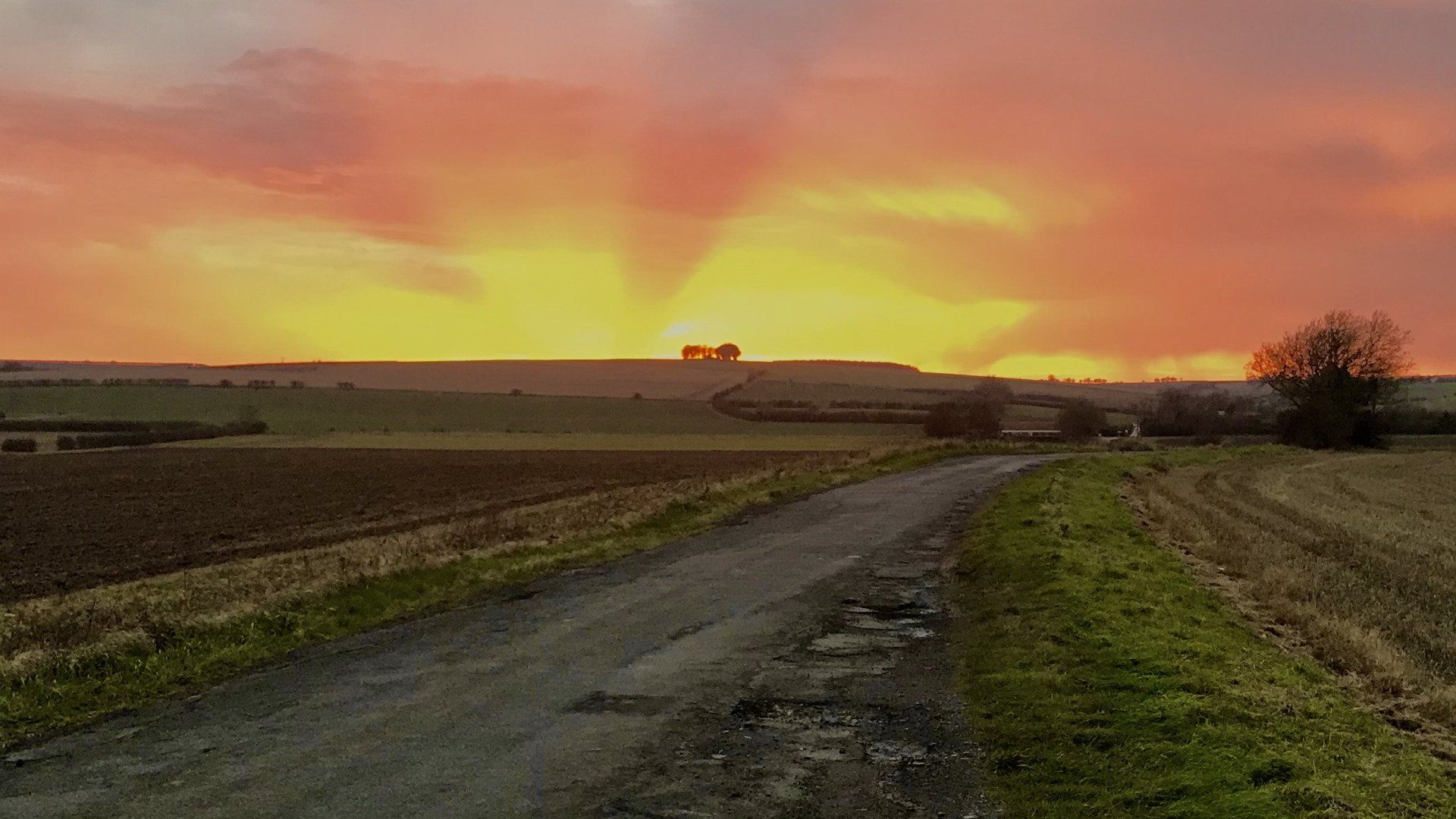 a lincolnshire sunset