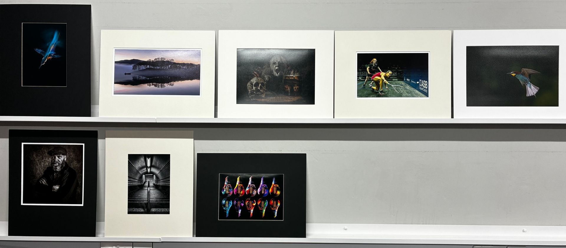 Prints by Derek Smith a view of the prints from the competition