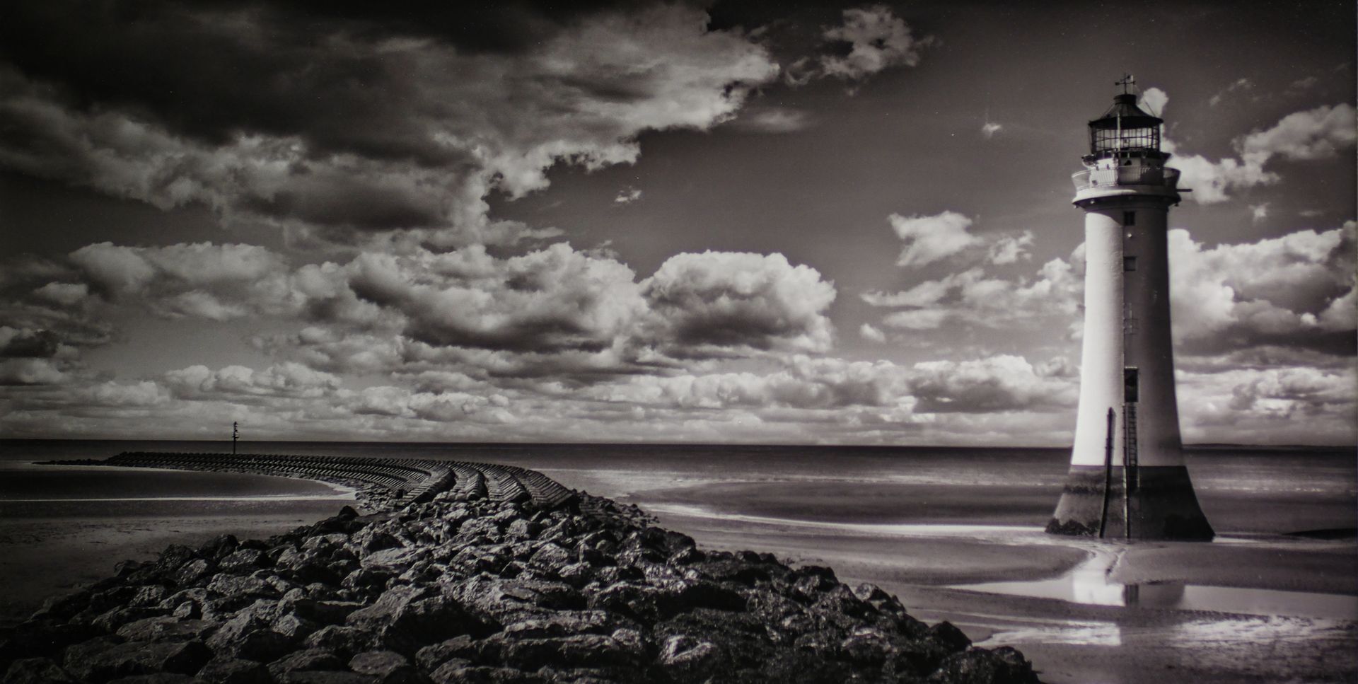 a view of Perch Rock Lighthouse