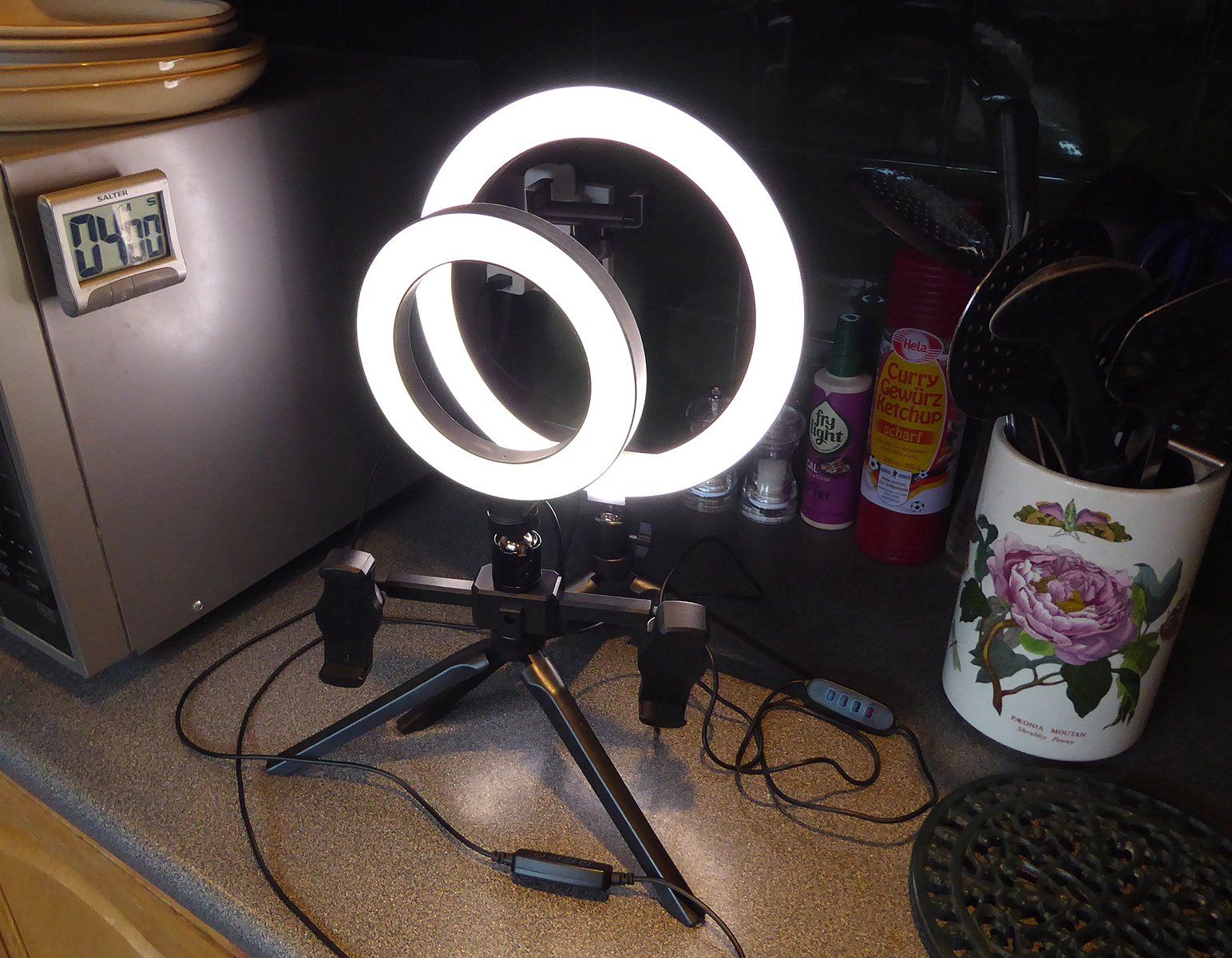usb powered led ring light